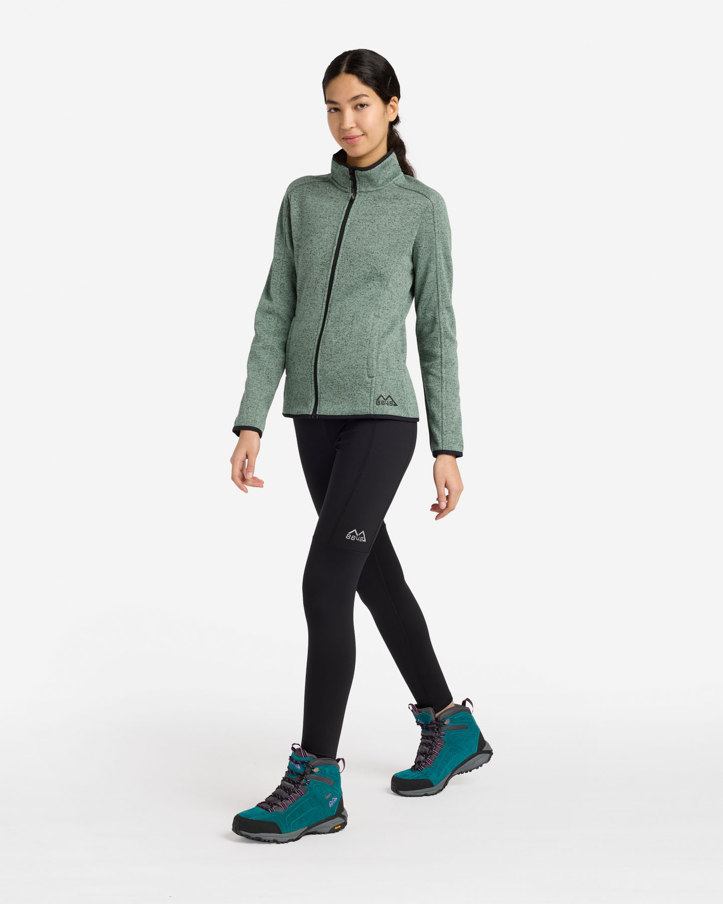 Pile 8848 MOUNTAIN ESSENTIAL W - Verde - 3 | Cisalfa Sport