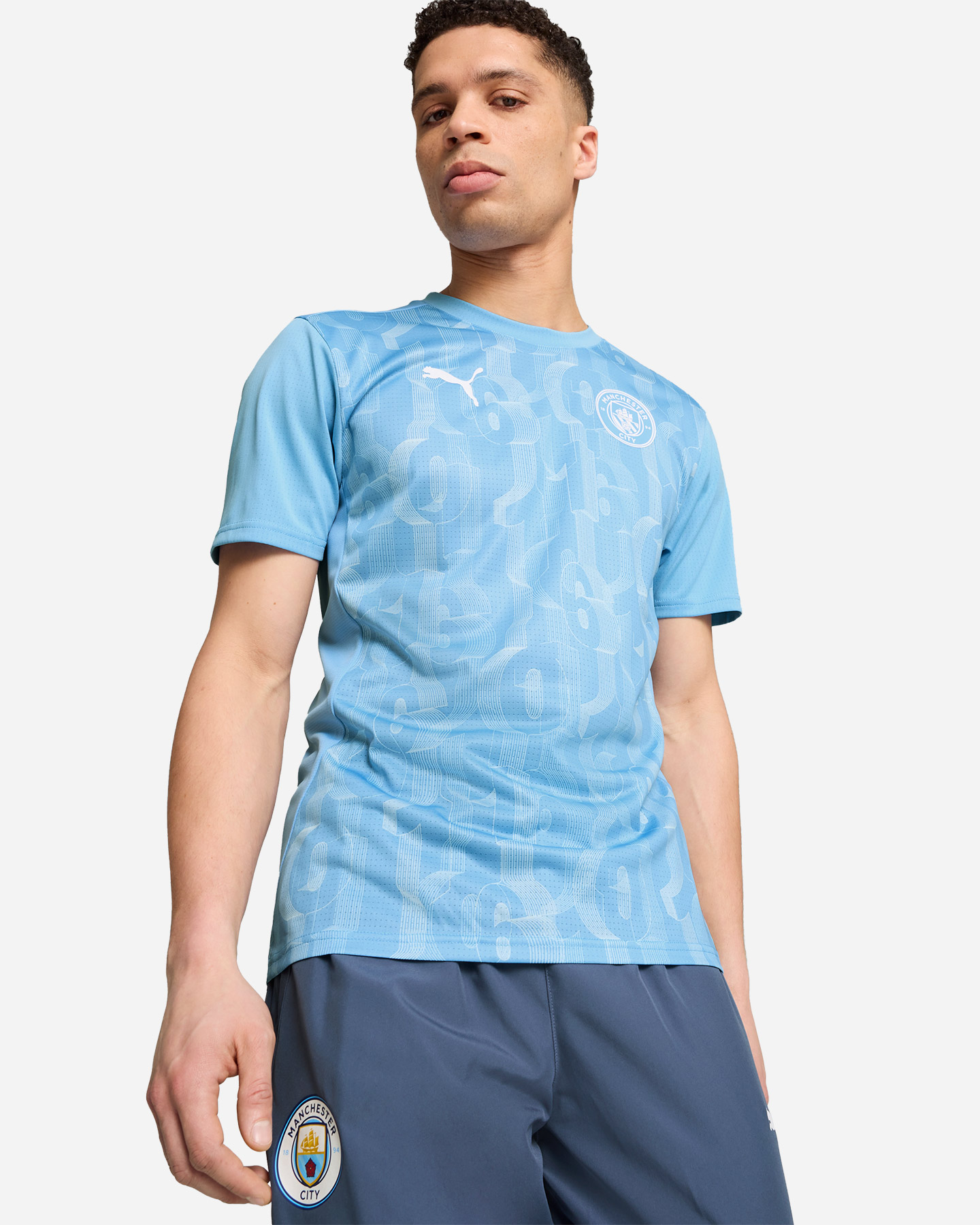 Maglia calcio ufficiale PUMA MANCHESTER CITY PREMATCH 24-25 M - 2 | Cisalfa Sport