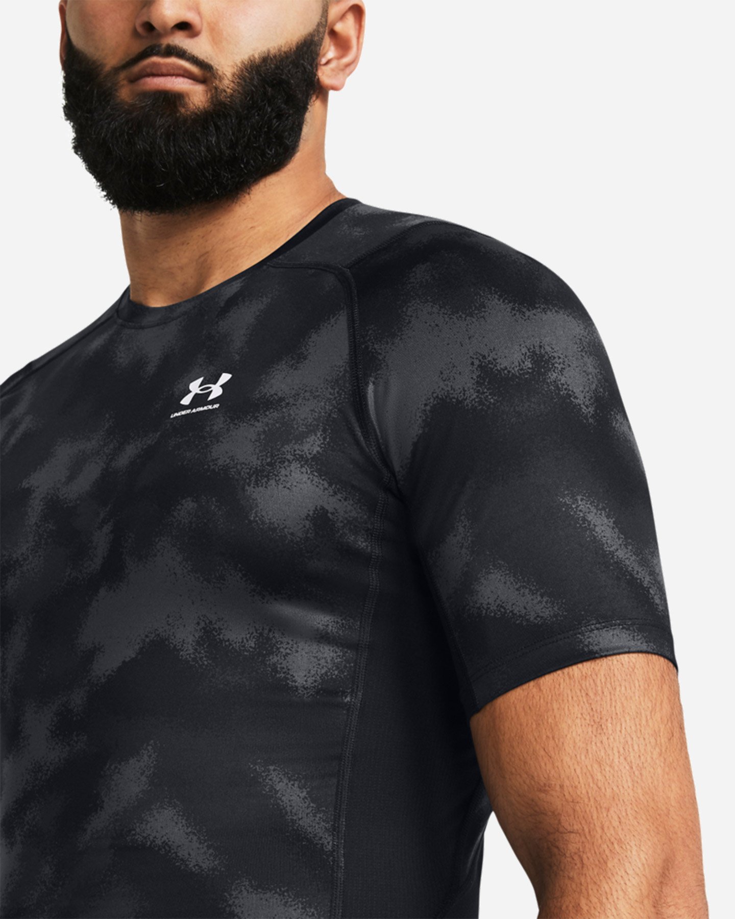 T-shirt training UNDER ARMOUR HEAT GEAR CAMO M - 5 | Cisalfa Sport