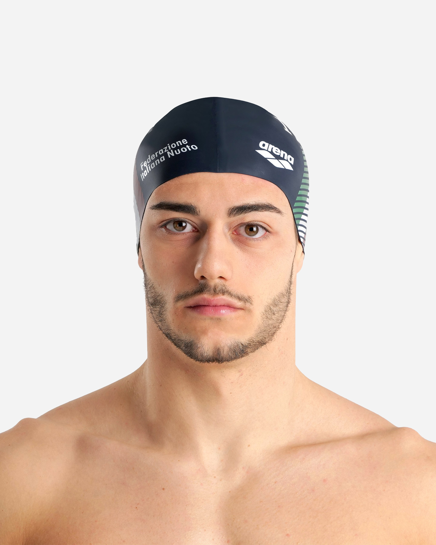 Cuffia piscina ARENA FIN SILICONE - Blu Navy - 4 | Cisalfa Sport