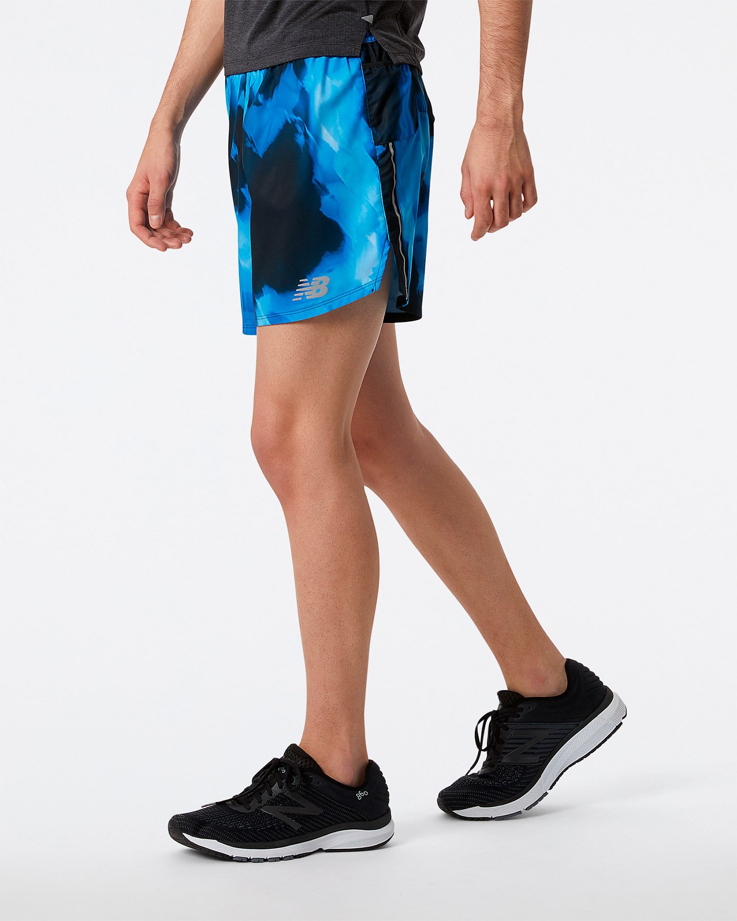 Short running NEW BALANCE PRINTED IMPACT RUN 5" M - 1 | Cisalfa Sport