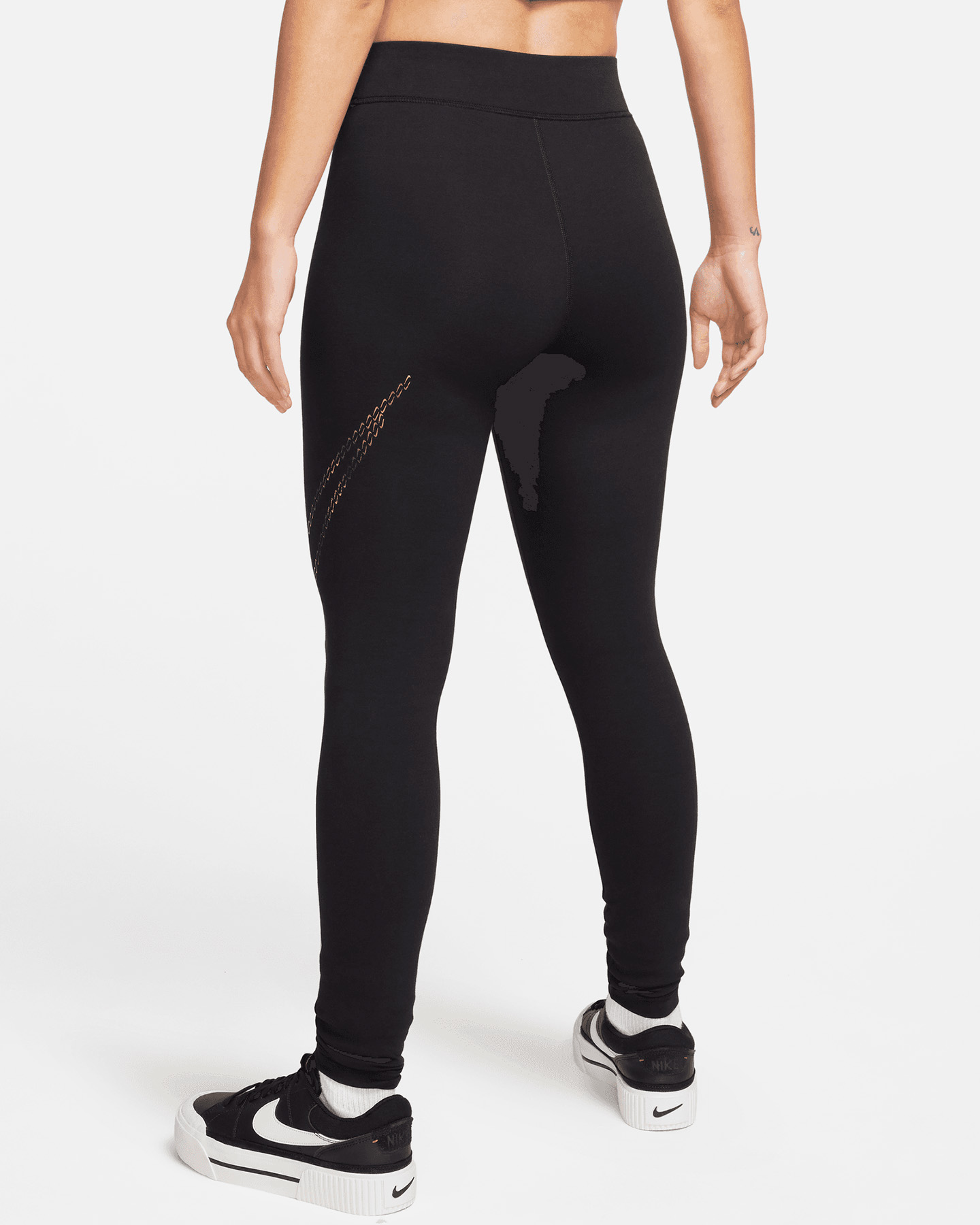 Leggings NIKE LOGO W - Nero - 1 | Cisalfa Sport
