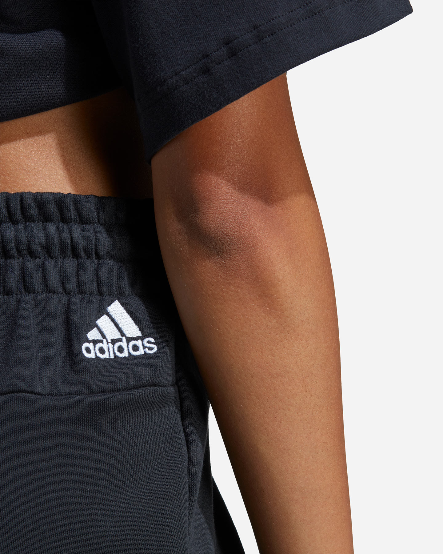 Pantaloncini ADIDAS LIN FT SHO W - Nero - 5 | Cisalfa Sport