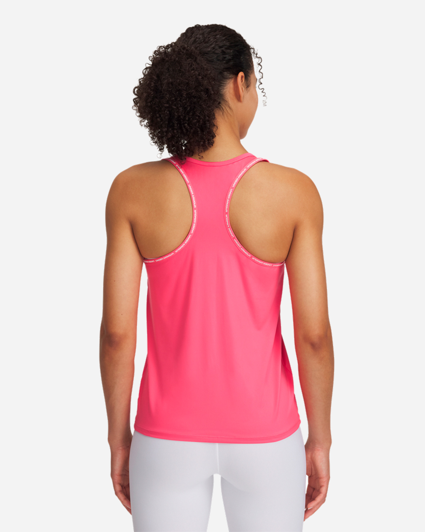 Canotta training UNDER ARMOUR TECH KNOCKOUT W - Rosa - 1 | Cisalfa Sport