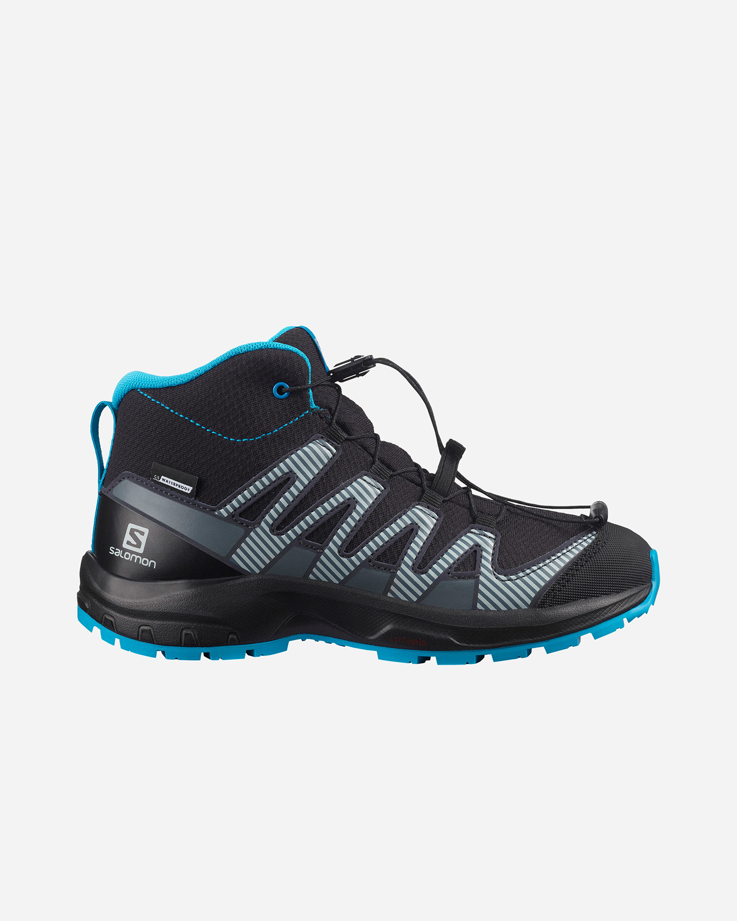 Scarpe trail SALOMON XA PRO V8 MID CSWP JR - Nero - 0 | Cisalfa Sport