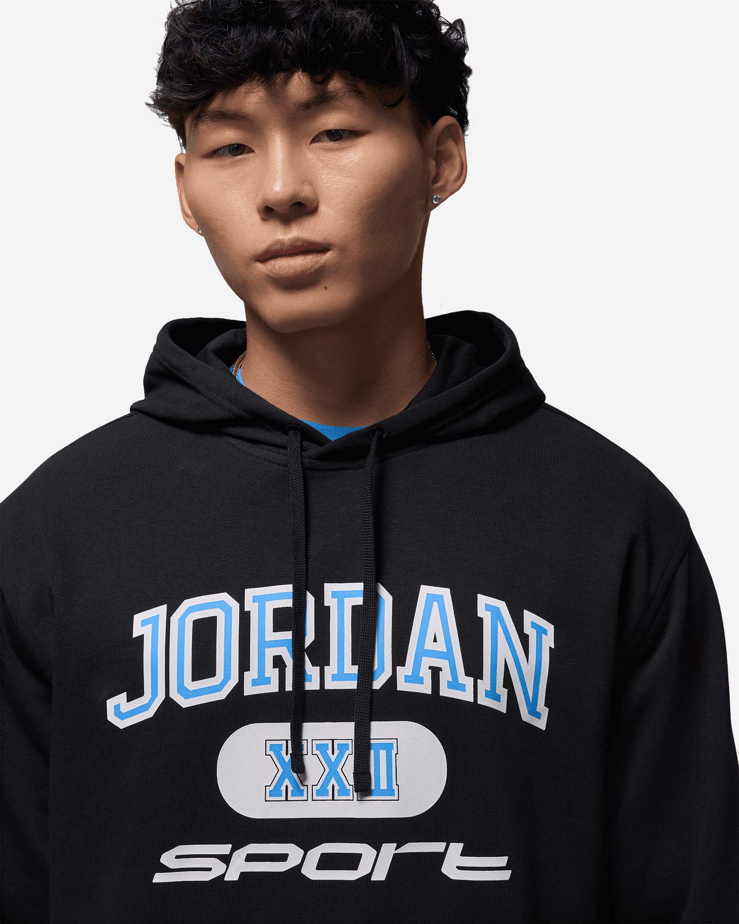 Felpa NIKE FLC JORDAN SPORT DRI FIT M - Nero - 2 | Cisalfa Sport
