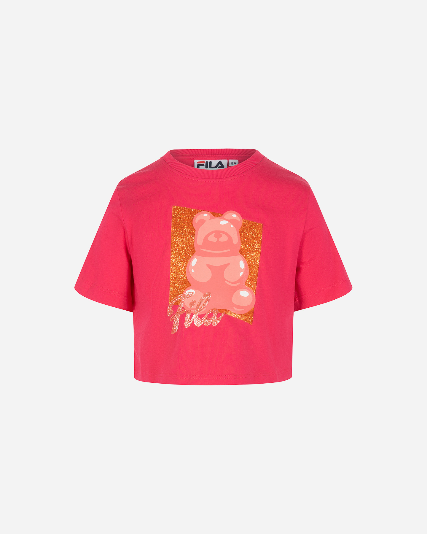 T-shirt FILA CROP GUMMY JR - Fucsia - 0 | Cisalfa Sport
