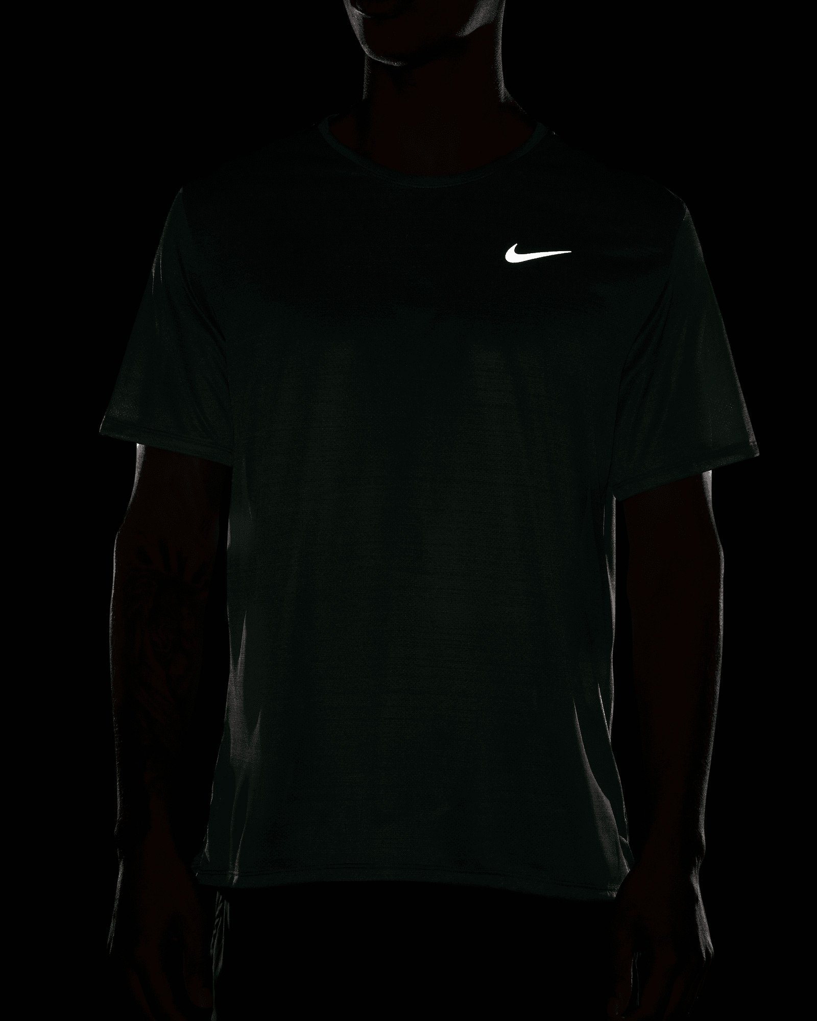 T-shirt running NIKE DRI FIT MILER M - 3 | Cisalfa Sport