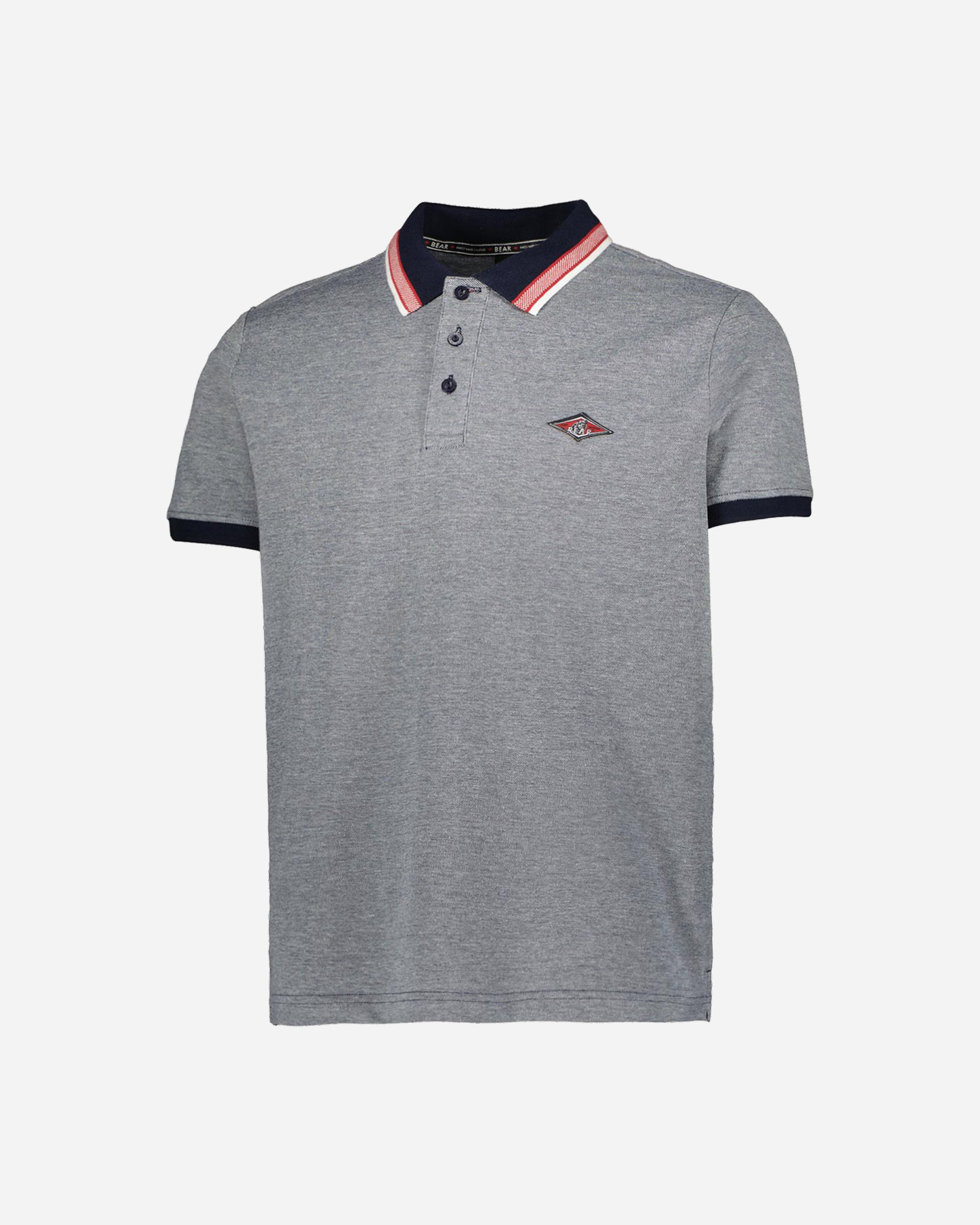 Polo BEAR ICONIC SMALL LOGO M - Blu - 5 | Cisalfa Sport