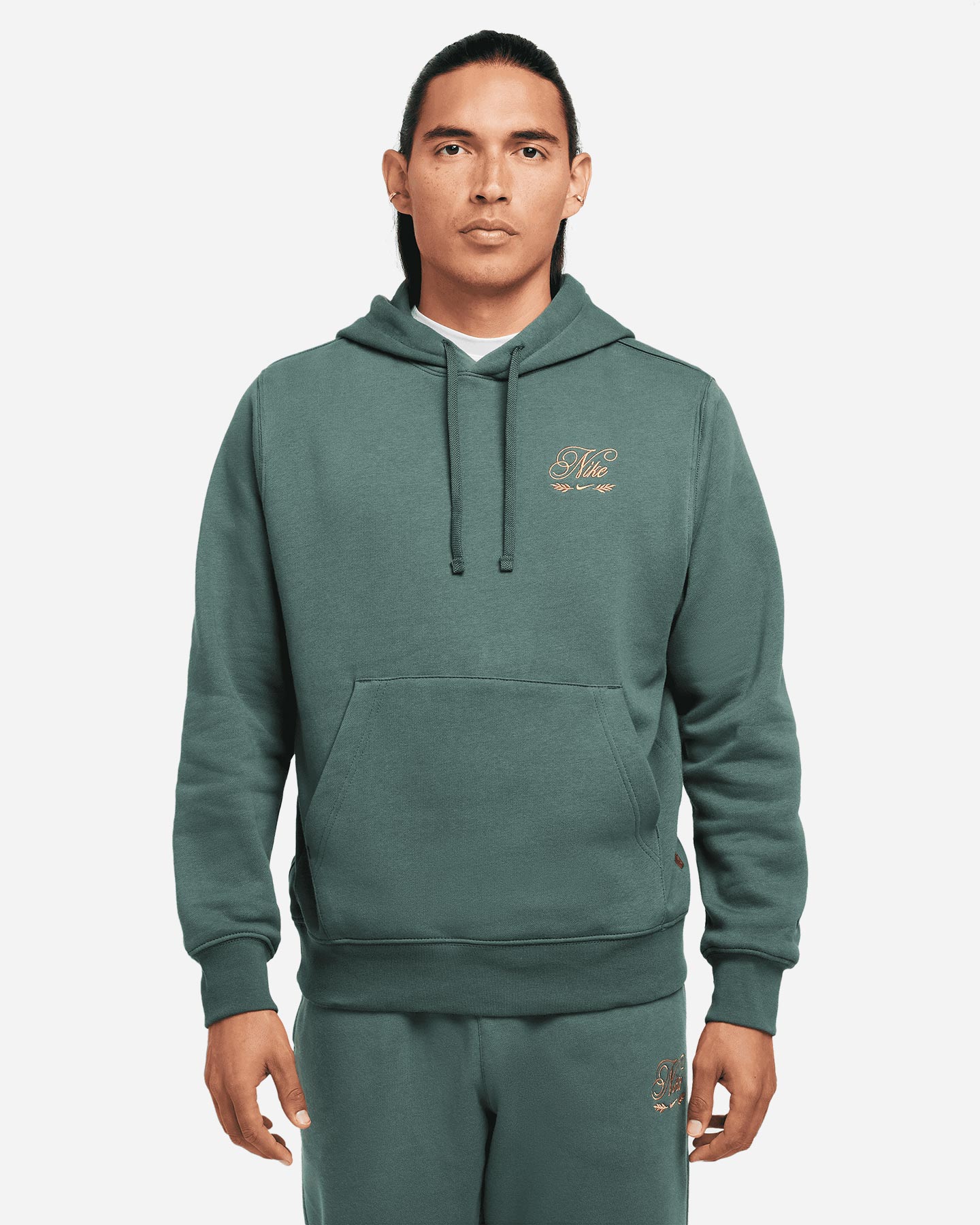 Felpa NIKE FLC CLUB M - Verde - 0 | Cisalfa Sport