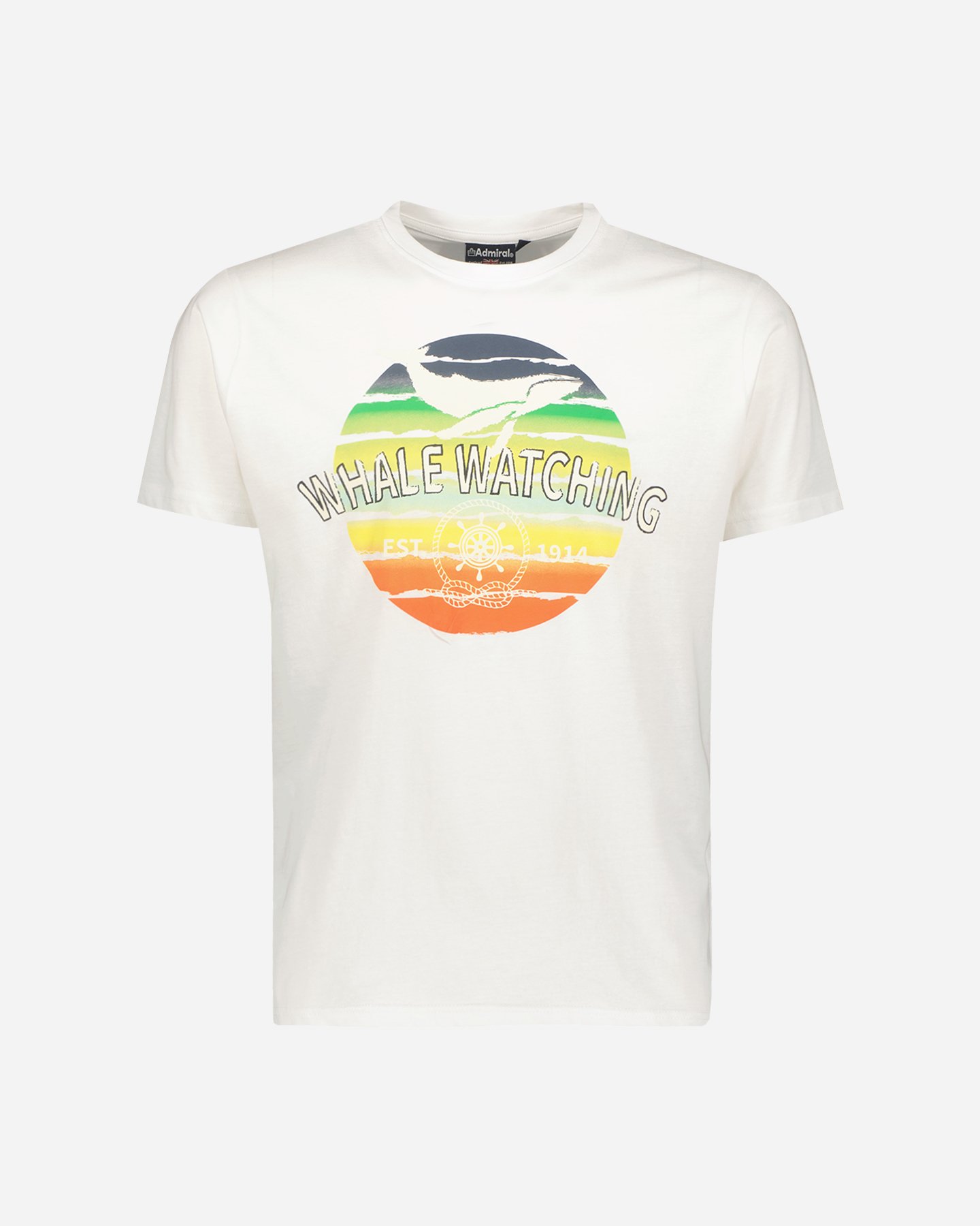 T-shirt ADMIRAL VACATION TEE M - Bianco - 0 | Cisalfa Sport