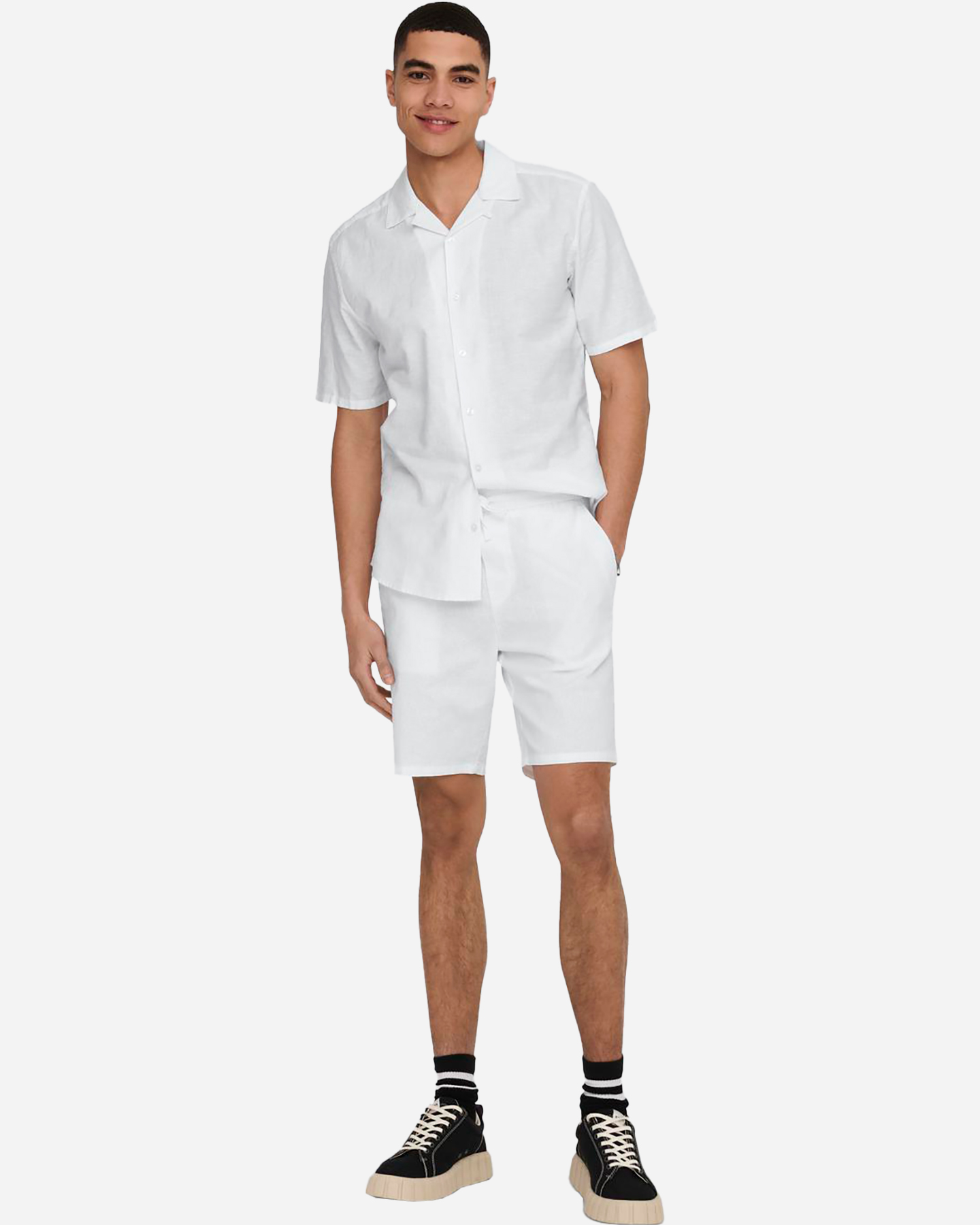 Camicia ONLY & SONS CAIDEN M - Rosa - 3 | Cisalfa Sport