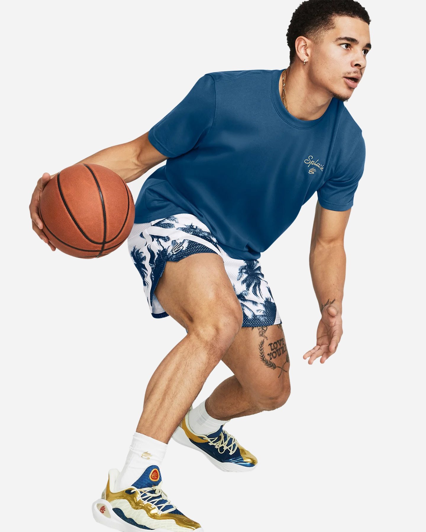 Maglia basket UNDER ARMOUR CURRY EMBOSS SPLASH M - 3 | Cisalfa Sport