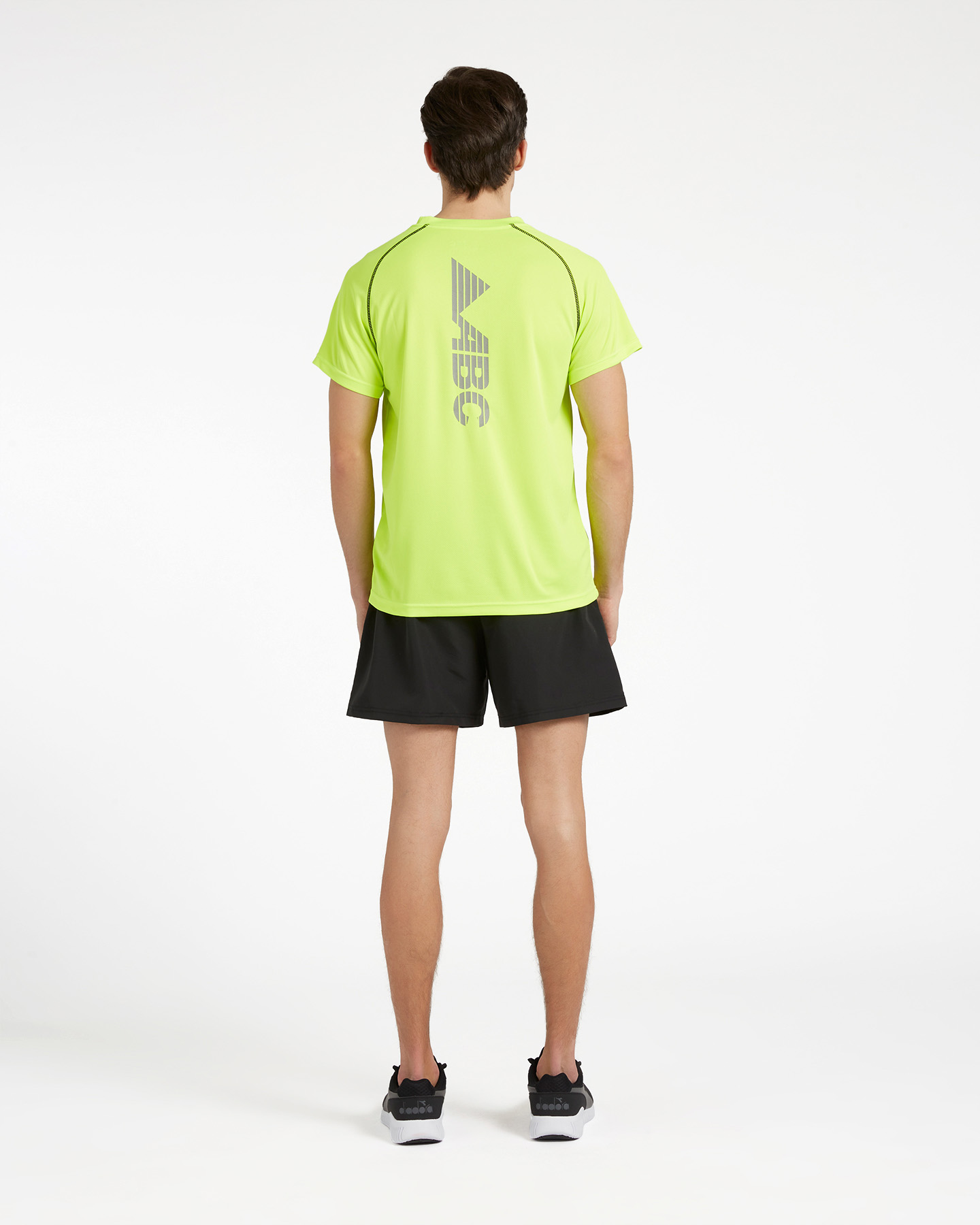 T-shirt running ABC RUN M - Giallo - 2 | Cisalfa Sport
