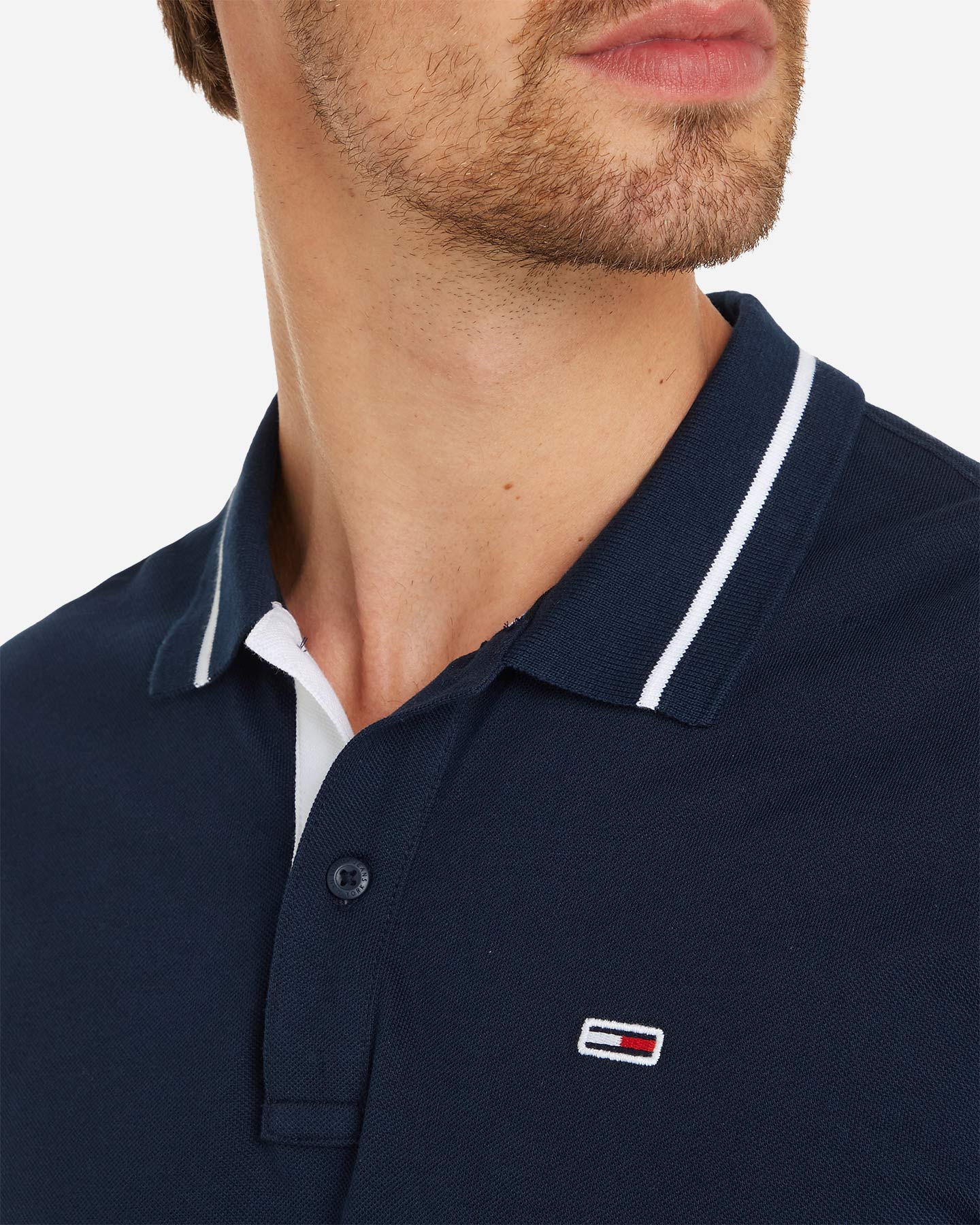 Polo TOMMY HILFIGER TIPPING M - 4 | Cisalfa Sport