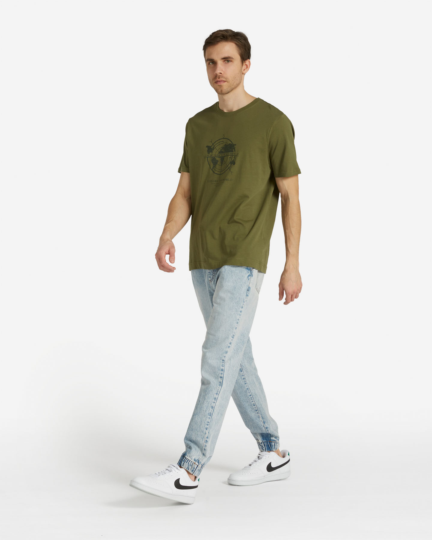T-shirt DACK'S ESSENTIAL M - Verde - 3 | Cisalfa Sport