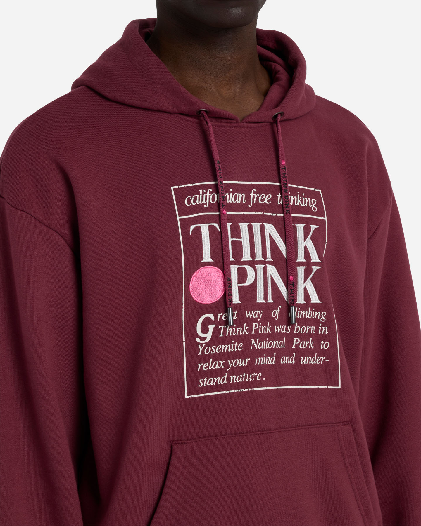 Felpa THINK PINK BIG LOGO M - Rosso - 4 | Cisalfa Sport