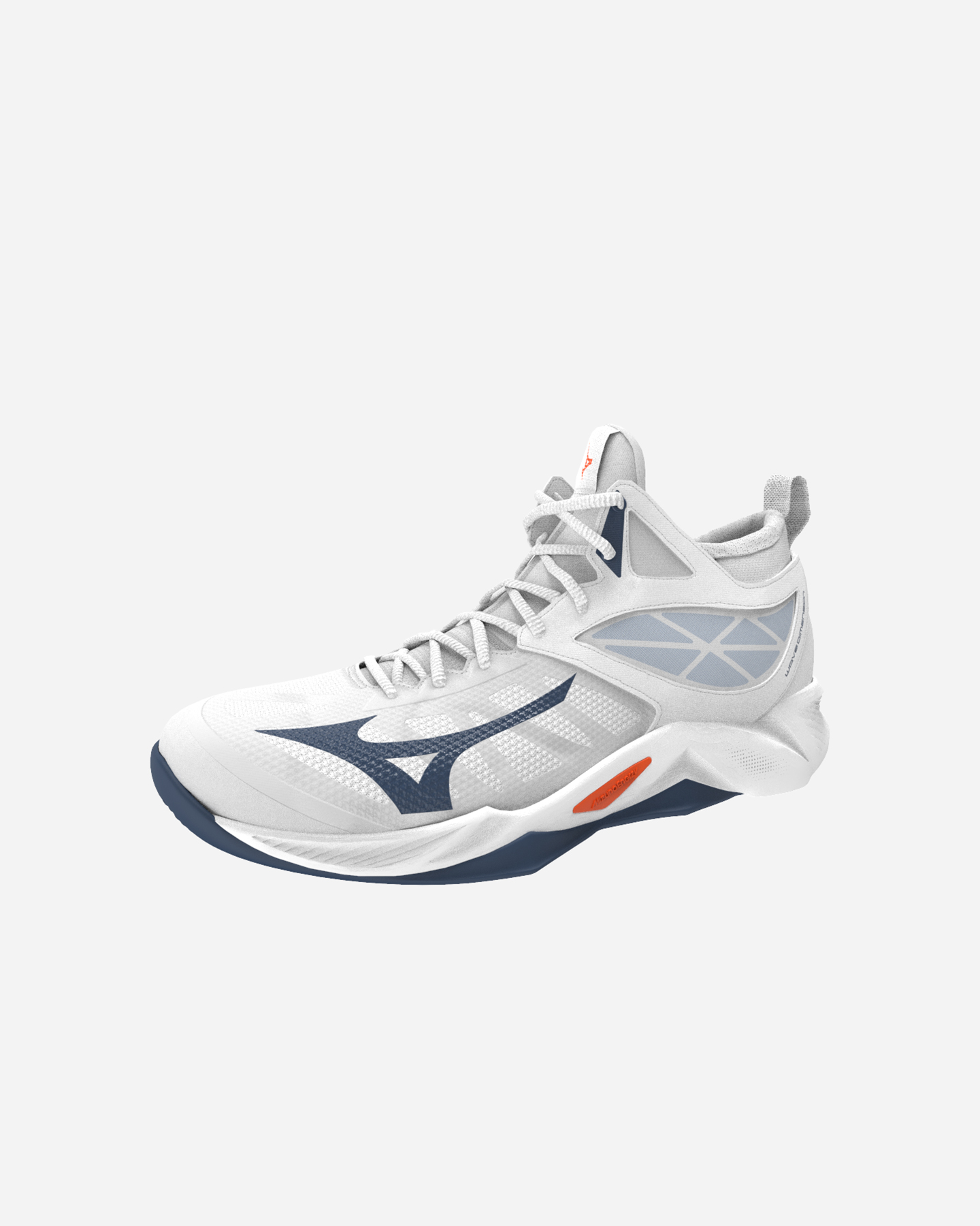 Scarpe volley MIZUNO WAVE DIMENSION MID M - Bianco - 3 | Cisalfa Sport