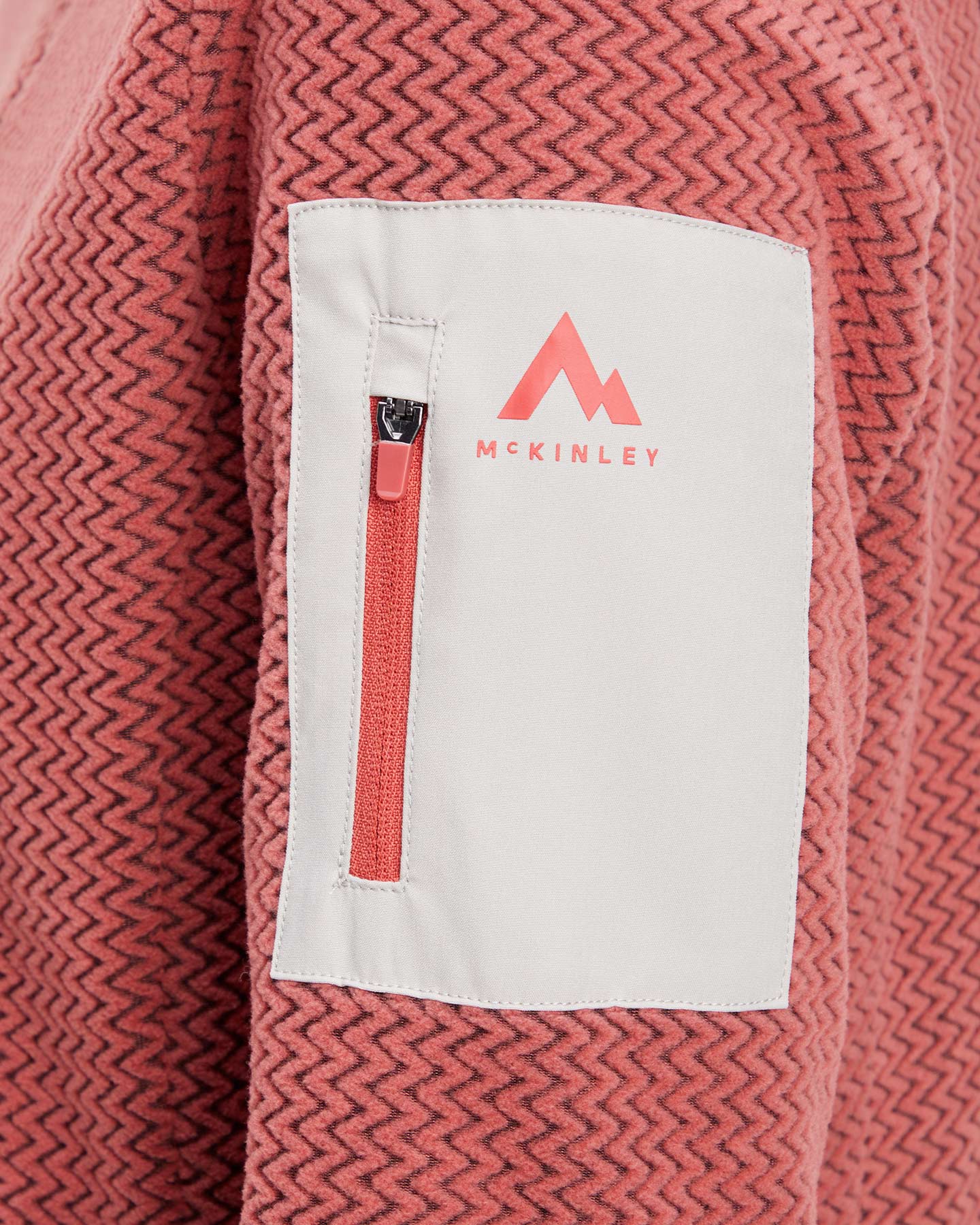 Pile MCKINLEY HUCTURE W - Rosso - 5 | Cisalfa Sport
