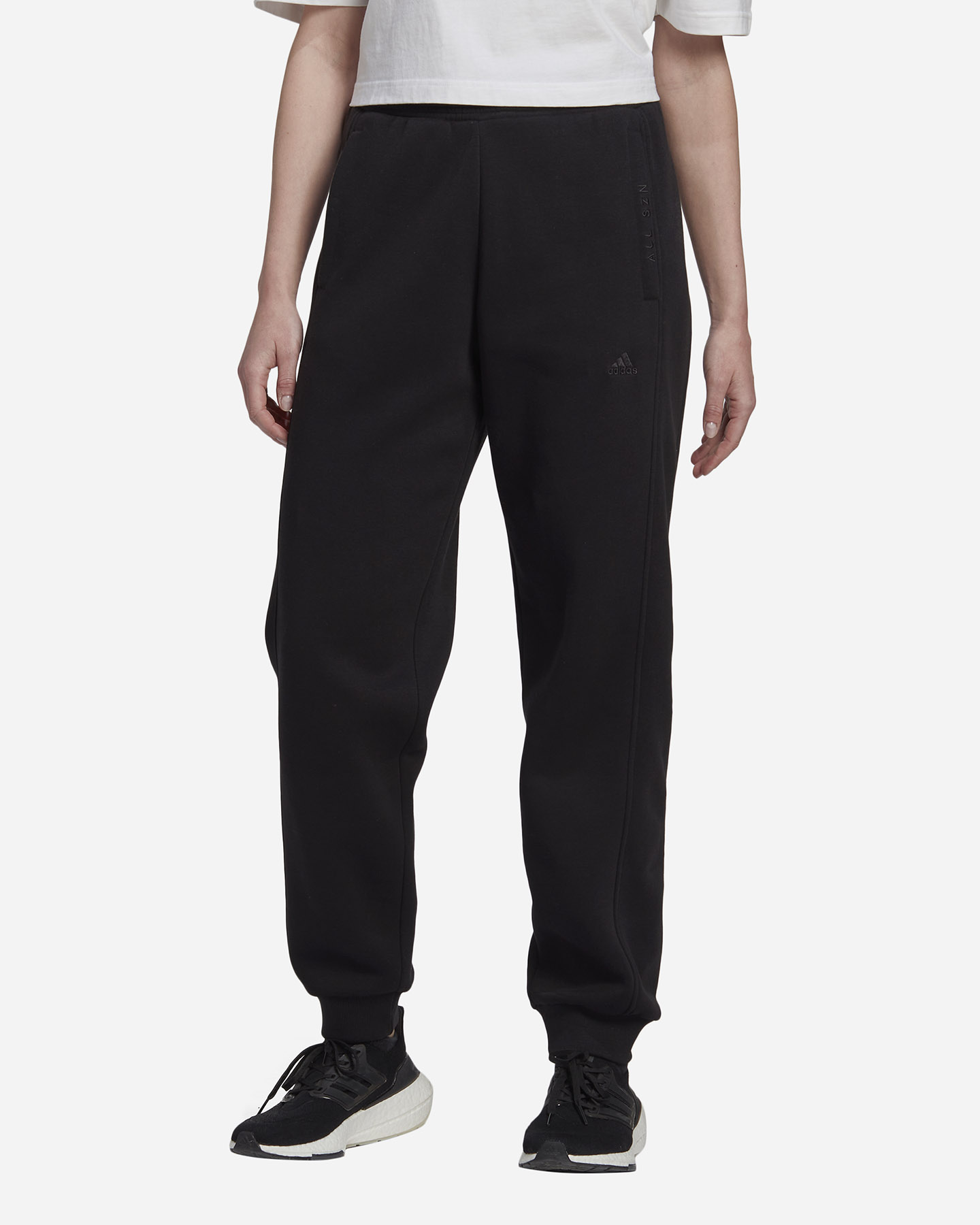 Pantalone ADIDAS ALL SZN FLEECE W - Nero - 1 | Cisalfa Sport