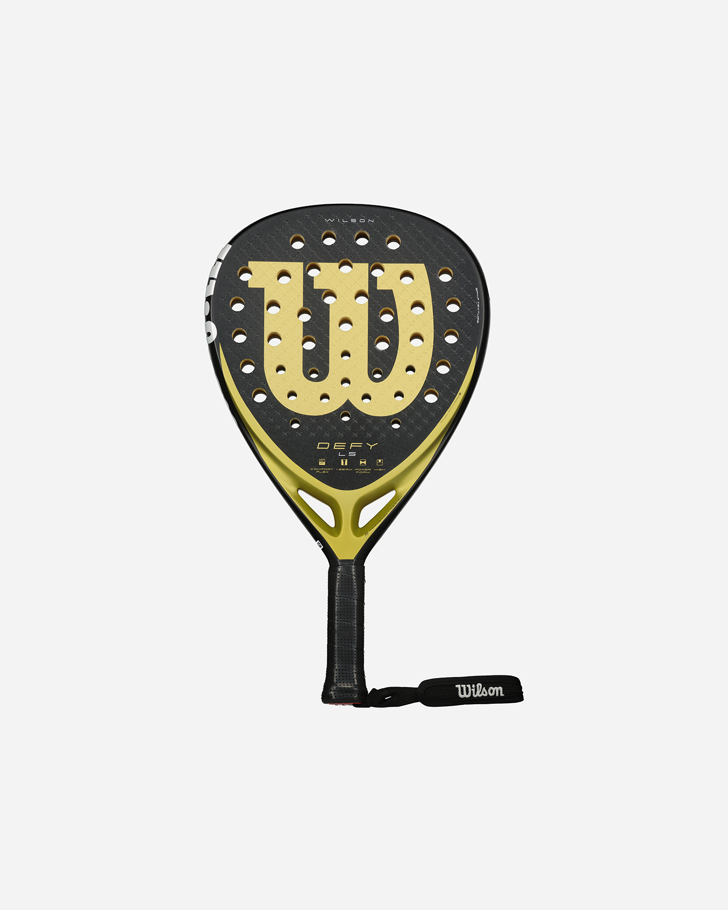 Racchetta padel intermedia WILSON DEFY LS V1 PADEL  - Nero - 0 | Cisalfa Sport