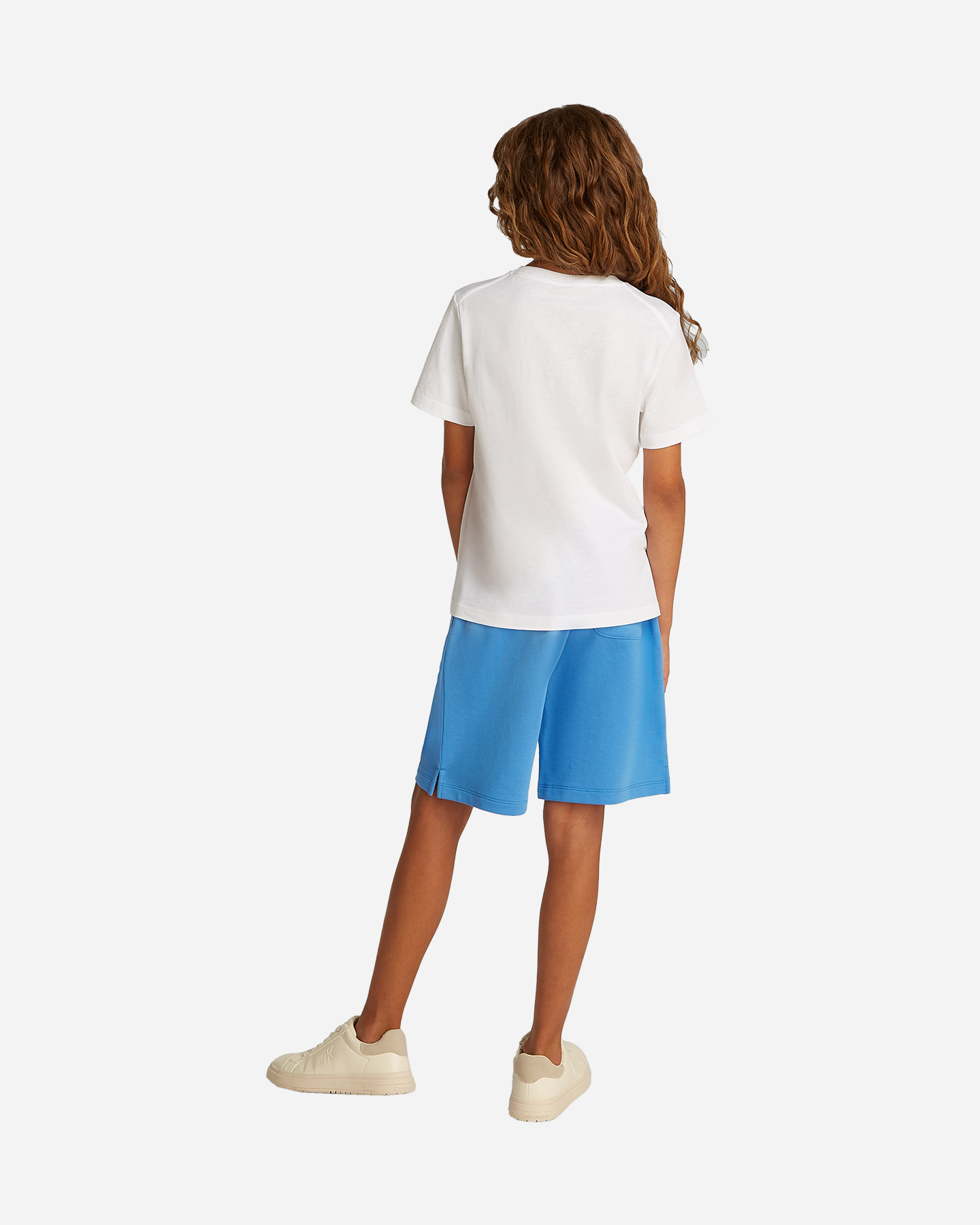 T-shirt CALVIN KLEIN JEANS MONOGRAM JR - Bianco - 3 | Cisalfa Sport