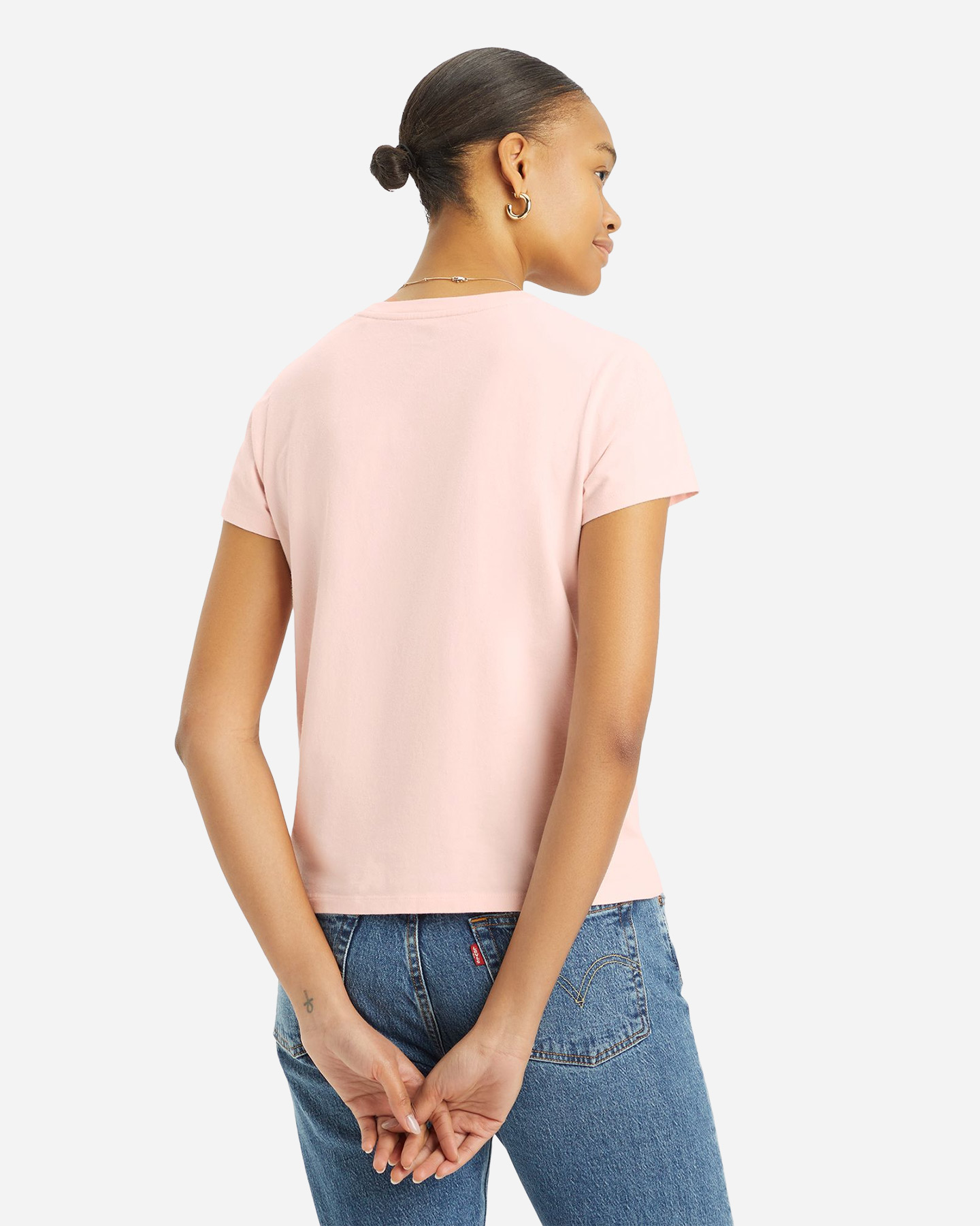 T-shirt LEVI'S SMALL LOGO CHESTHIT W - Rosa - 2 | Cisalfa Sport