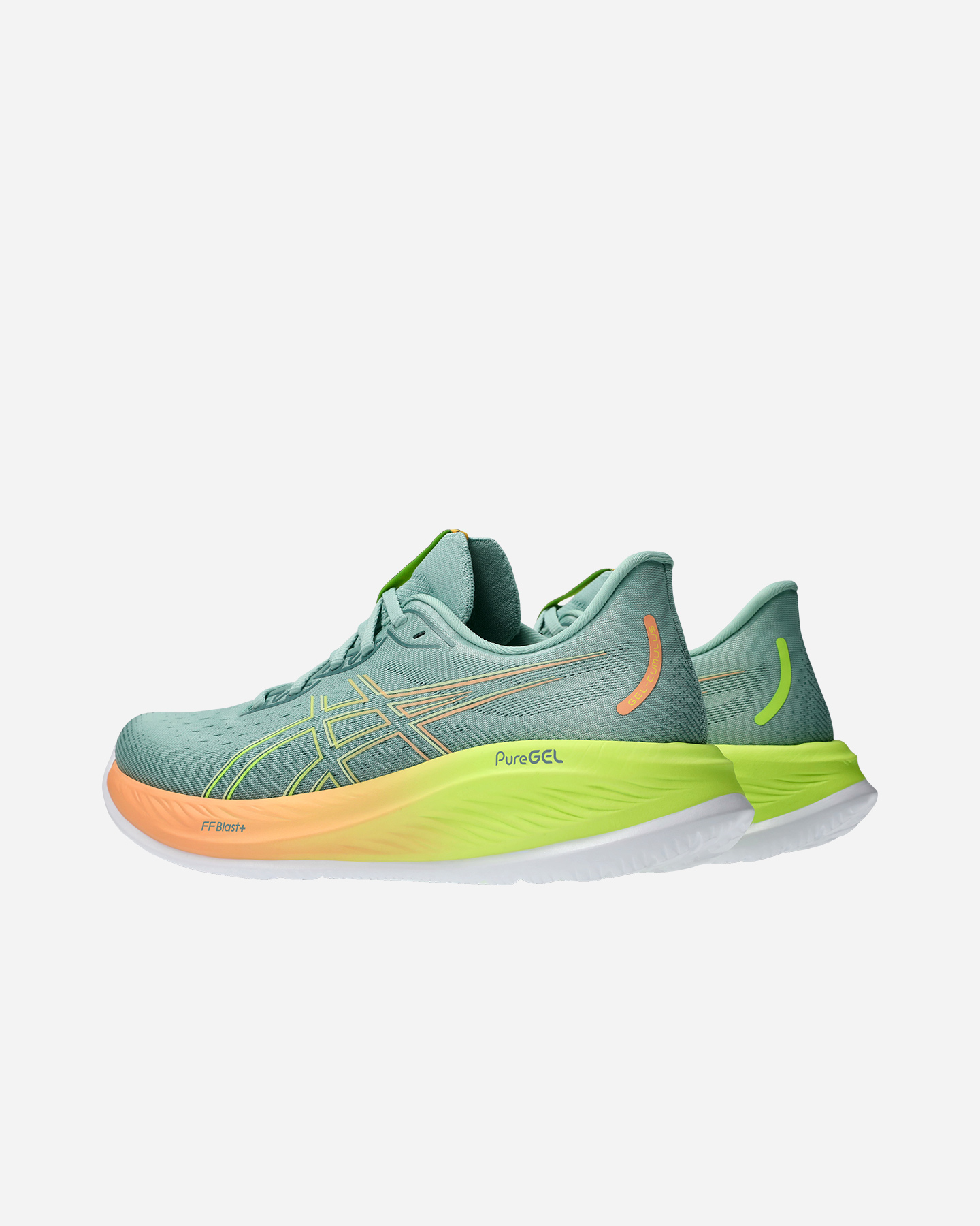 Scarpe running ASICS GEL-CUMULUS 26 PARIS M - Verde - 4 | Cisalfa Sport