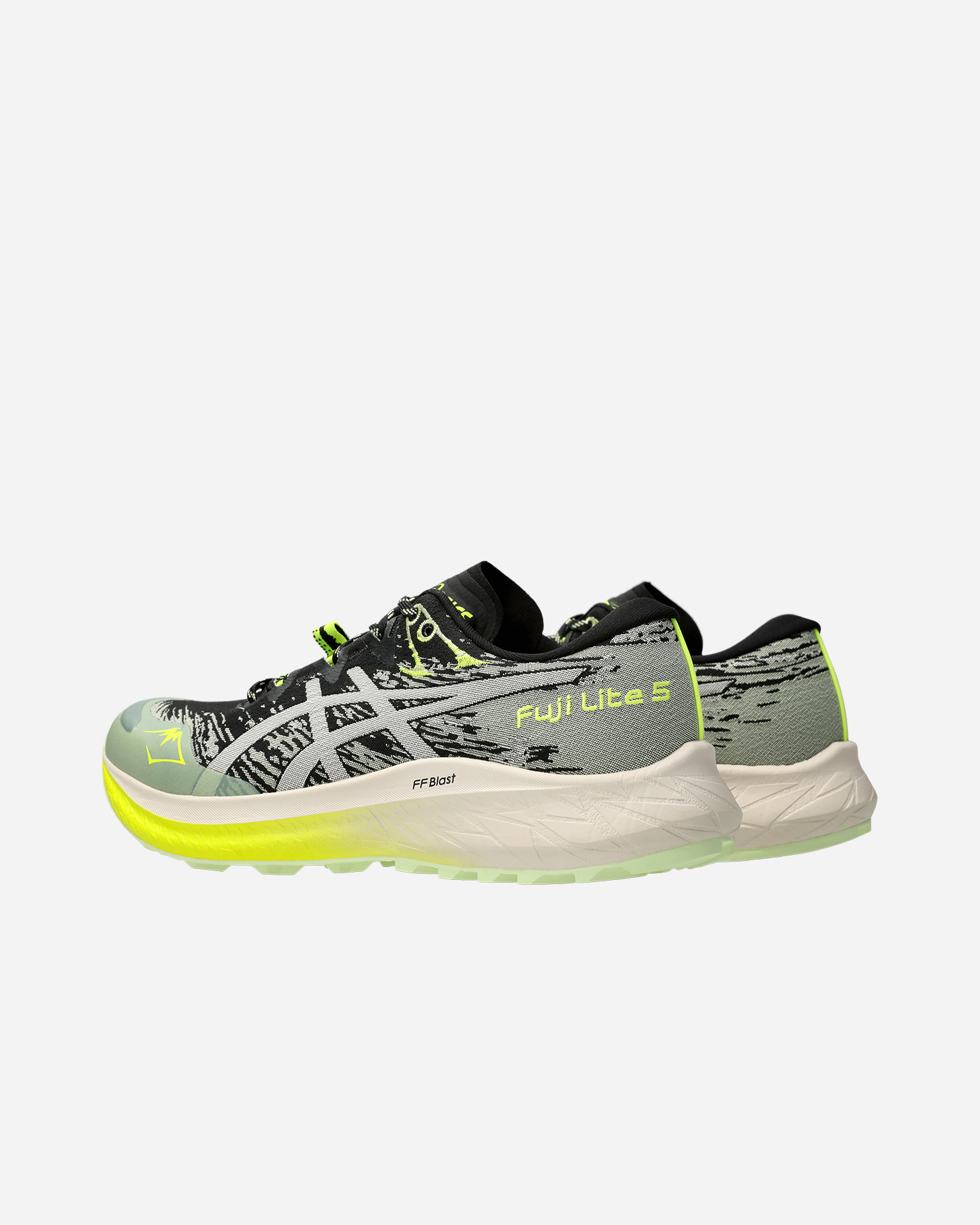 Scarpe trail ASICS FUJI LITE 5 W - Nero - 4 | Cisalfa Sport