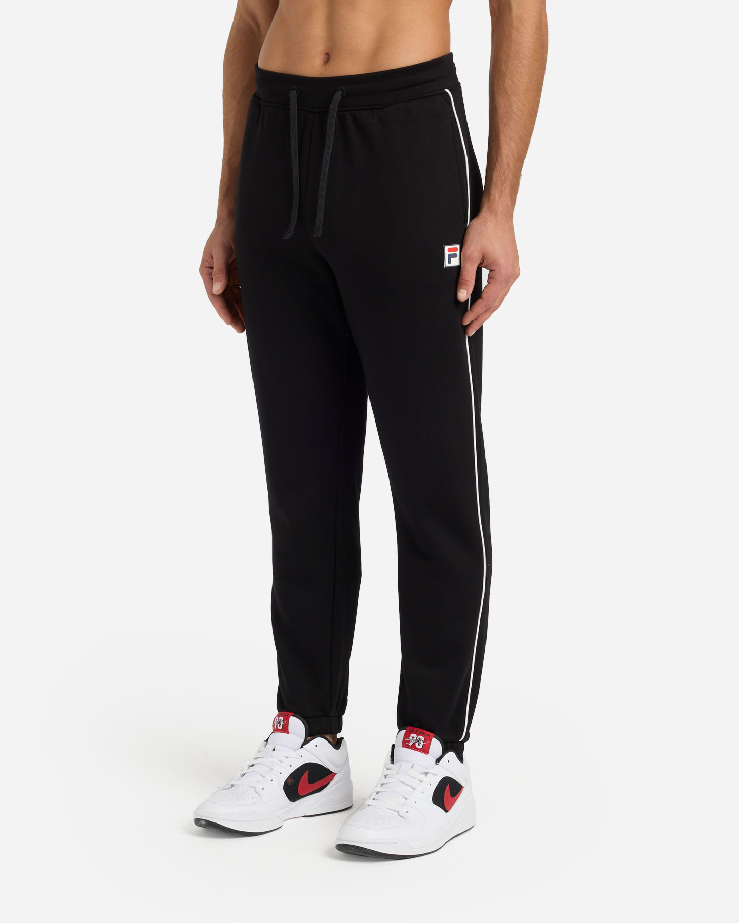 Pantalone FILA F-BOX SMALL LOGO M - Nero - 3 | Cisalfa Sport