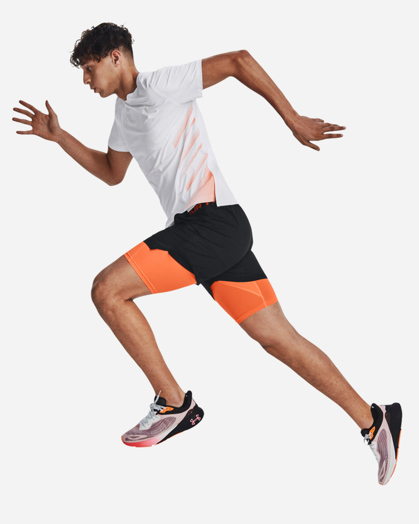 T-shirt running UNDER ARMOUR ISO-CHILL LASER HEAT M - 3 | Cisalfa Sport