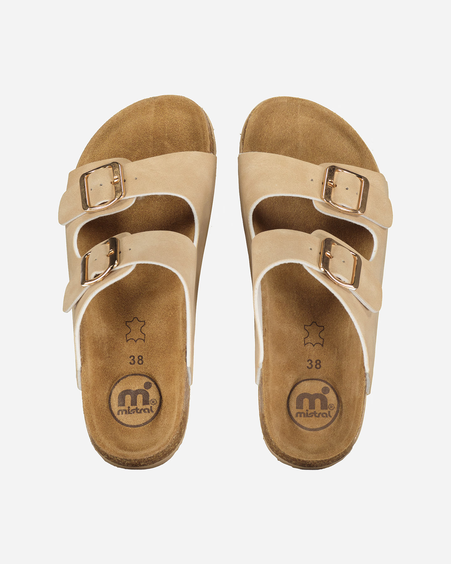 Sandali MISTRAL CORK DUE FASCE W - Beige - 3 | Cisalfa Sport