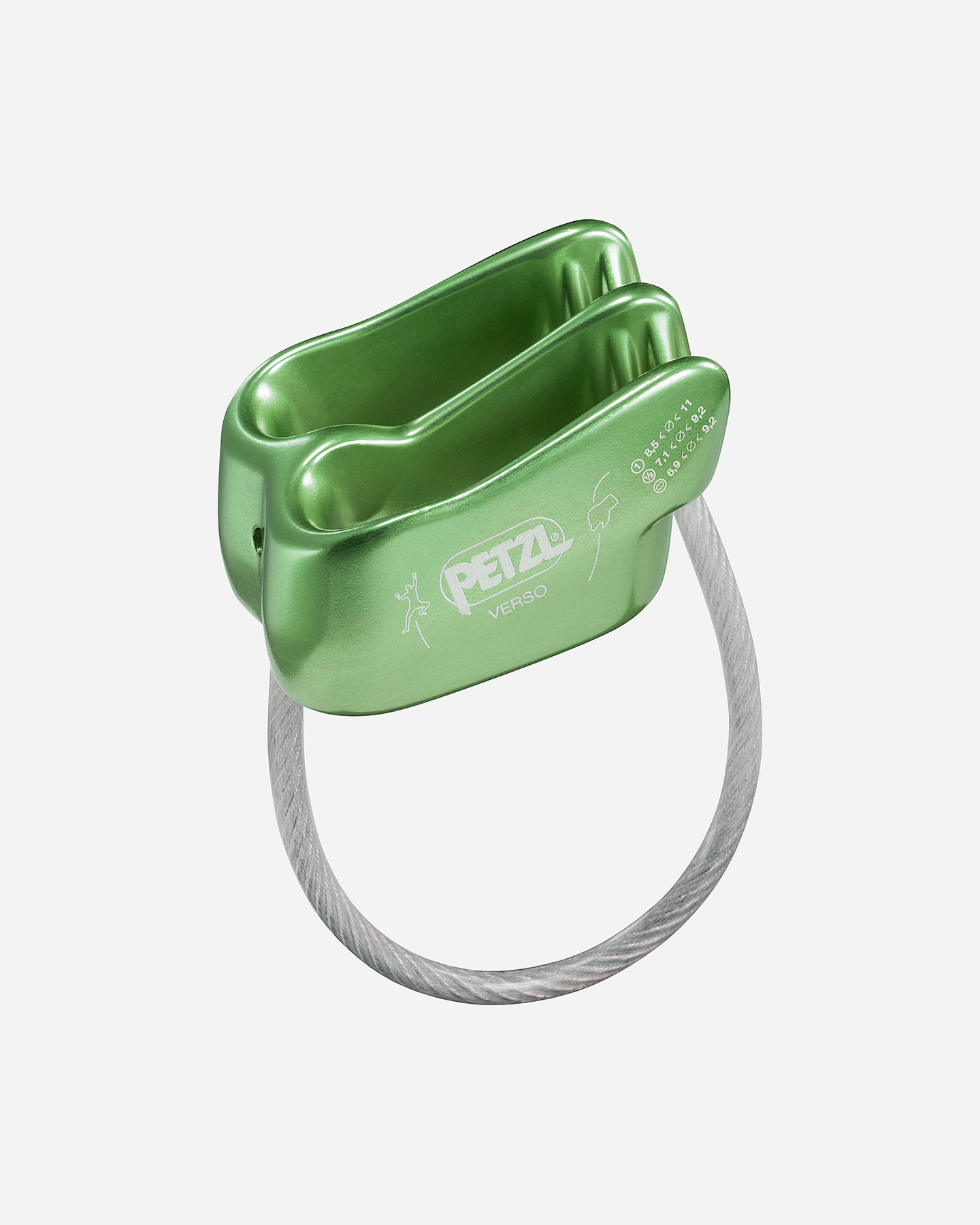 Discensore PETZL VERSO - Verde - 0 | Cisalfa Sport