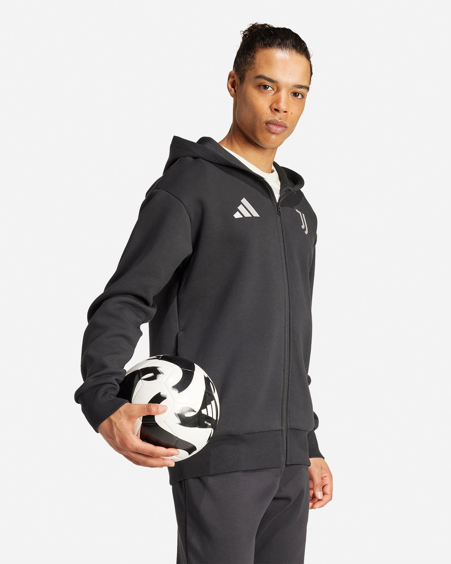 Abbigliamento calcio ufficiale ADIDAS JUVENTUS ANTHEM M - Nero - 3 | Cisalfa Sport