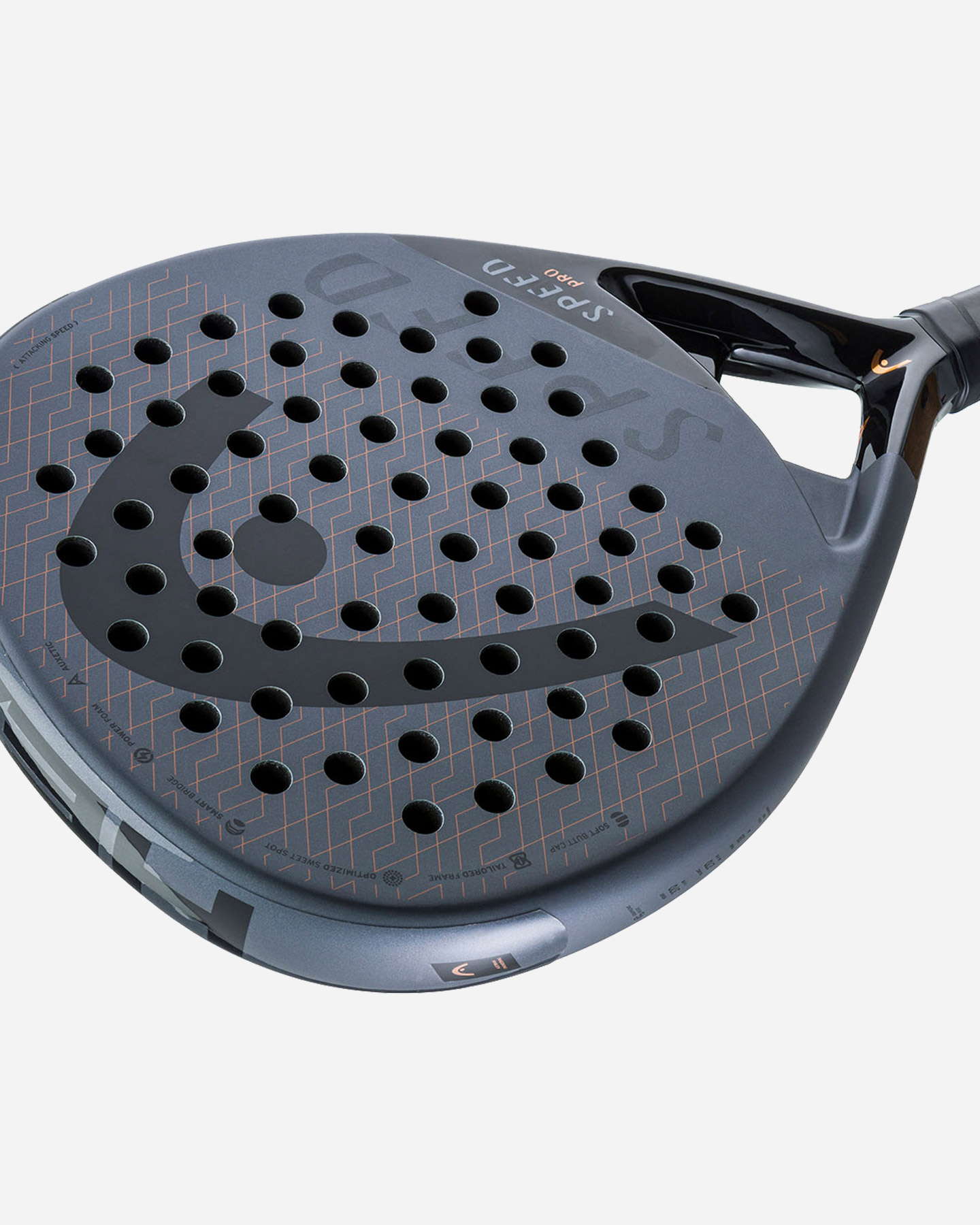 Racchetta padel performance HEAD SPEED PRO 23 - Grigio - 3 | Cisalfa Sport