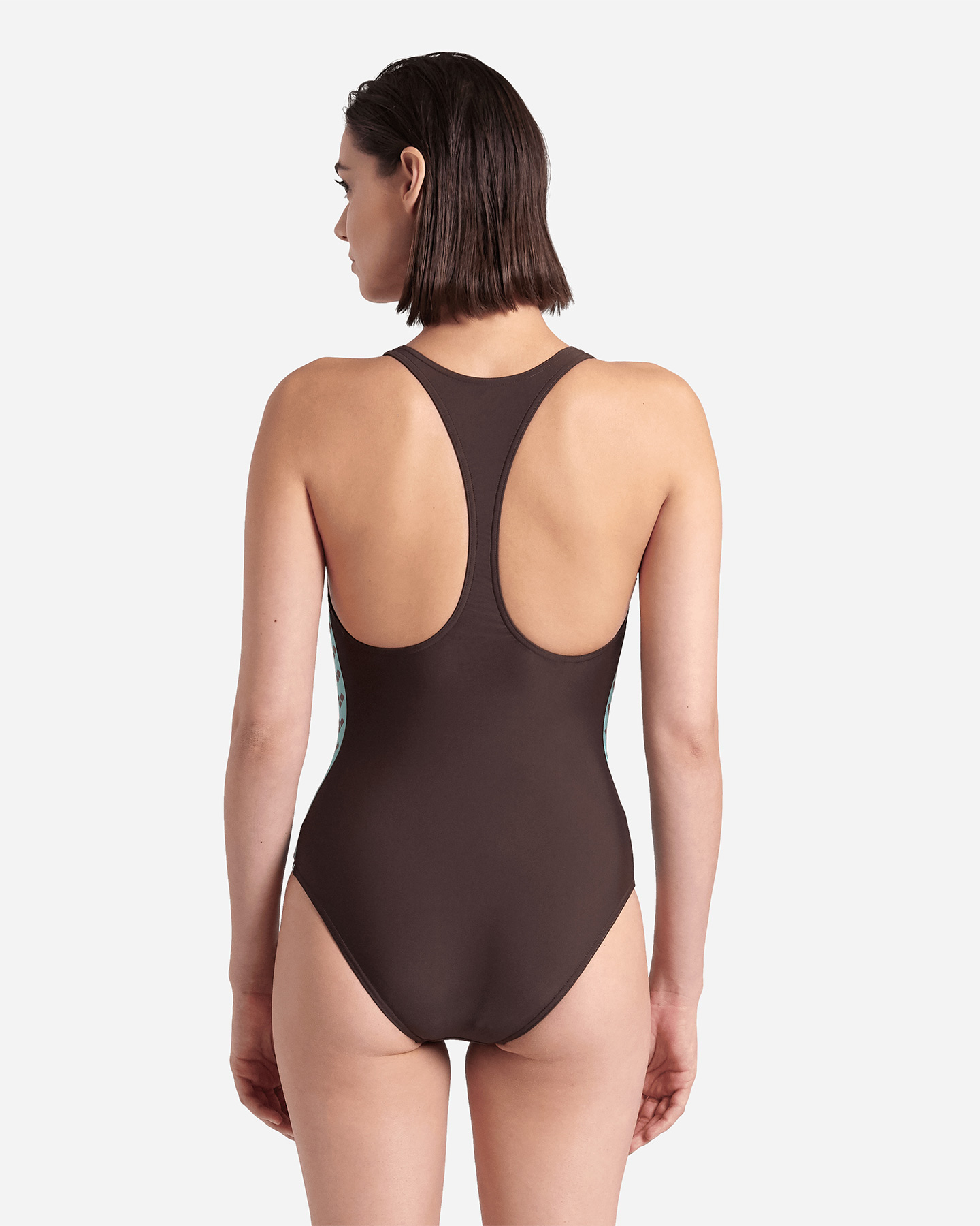 Costume piscina ARENA ICONS R.BACK W - Marrone - 3 | Cisalfa Sport