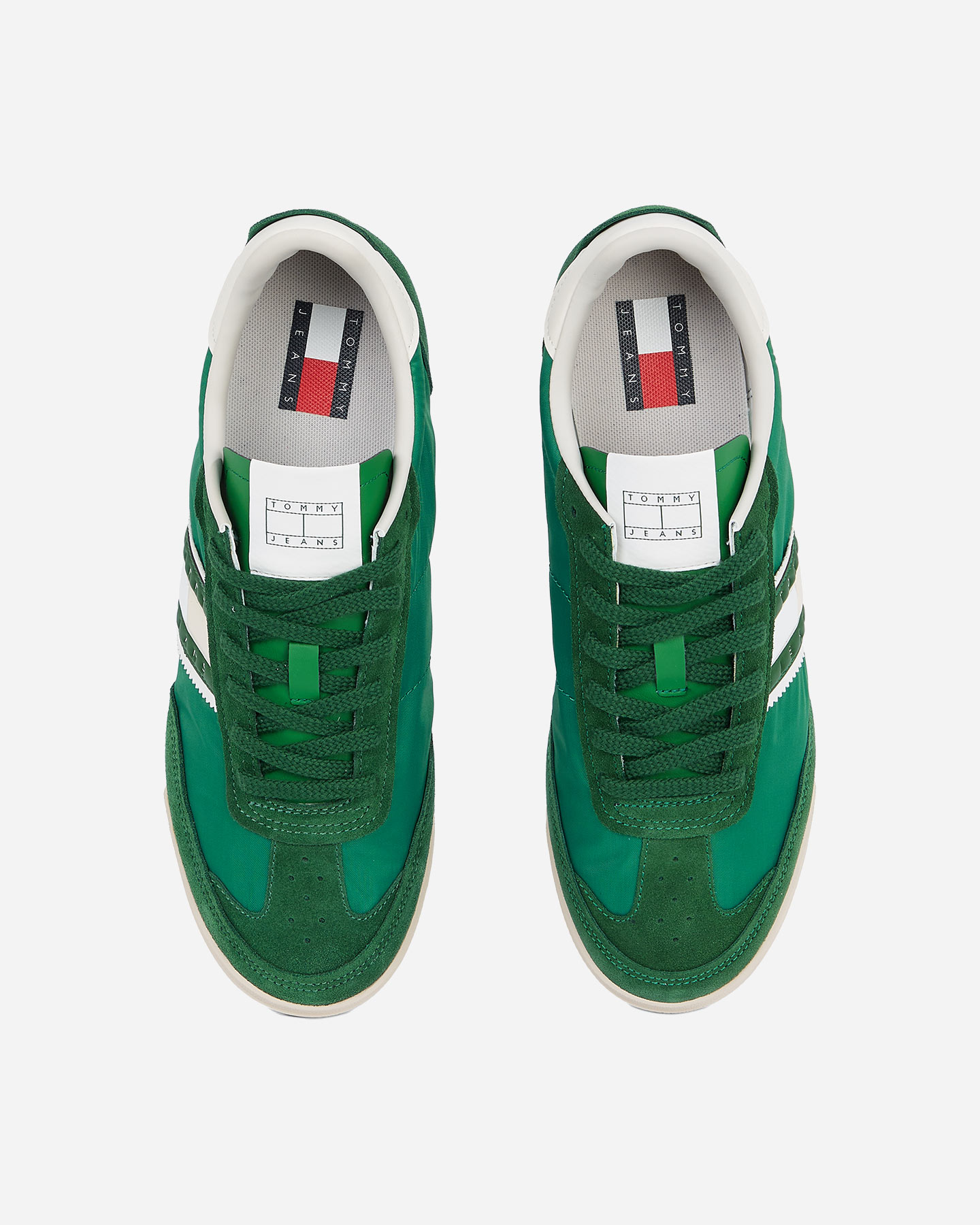 Scarpe sneakers TOMMY HILFIGER RETRO RUNNER CLEATED M - Verde - 2 | Cisalfa Sport