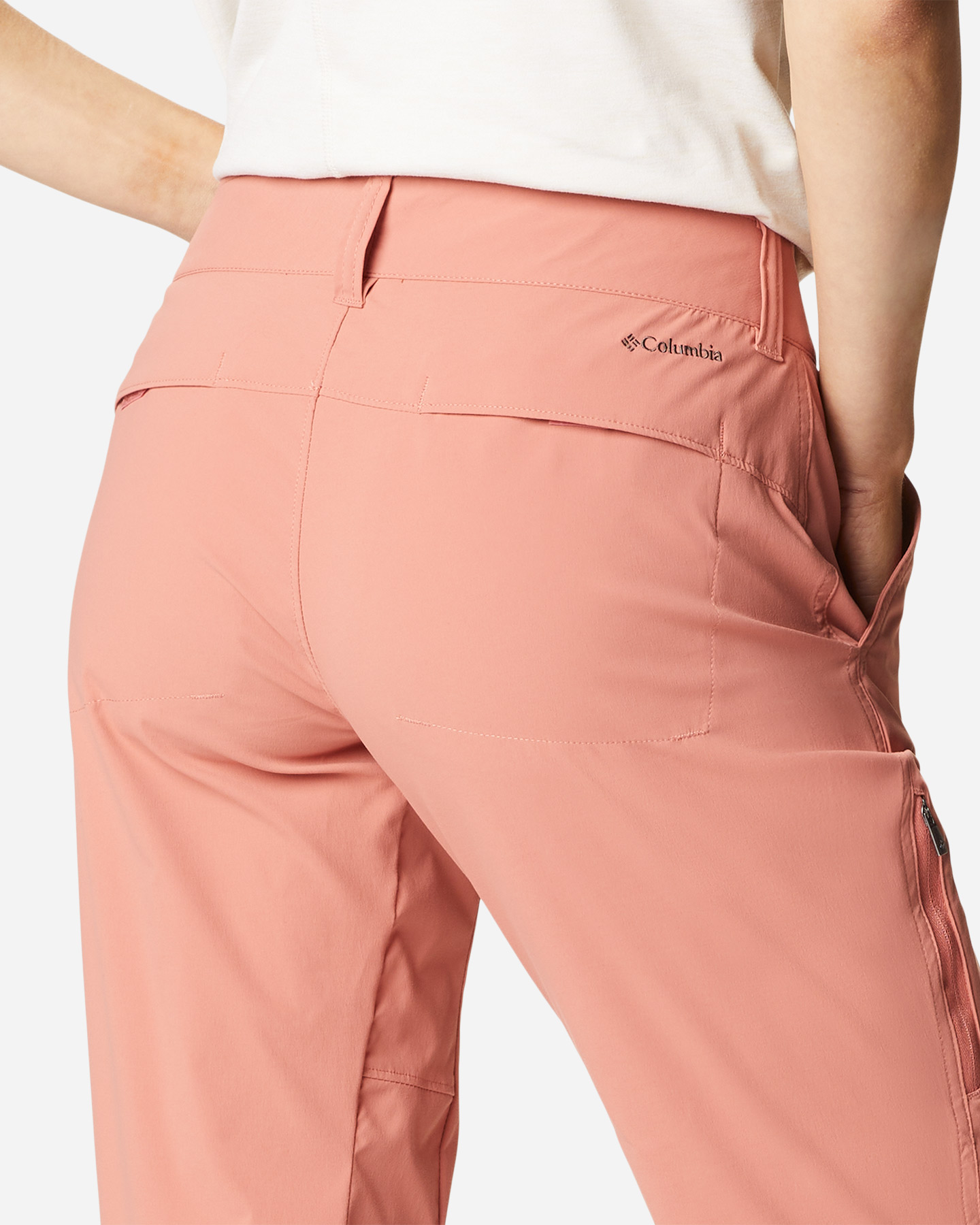Pantalone outdoor COLUMBIA SATURDAY TRAIL II W - Rosso - 4 | Cisalfa Sport