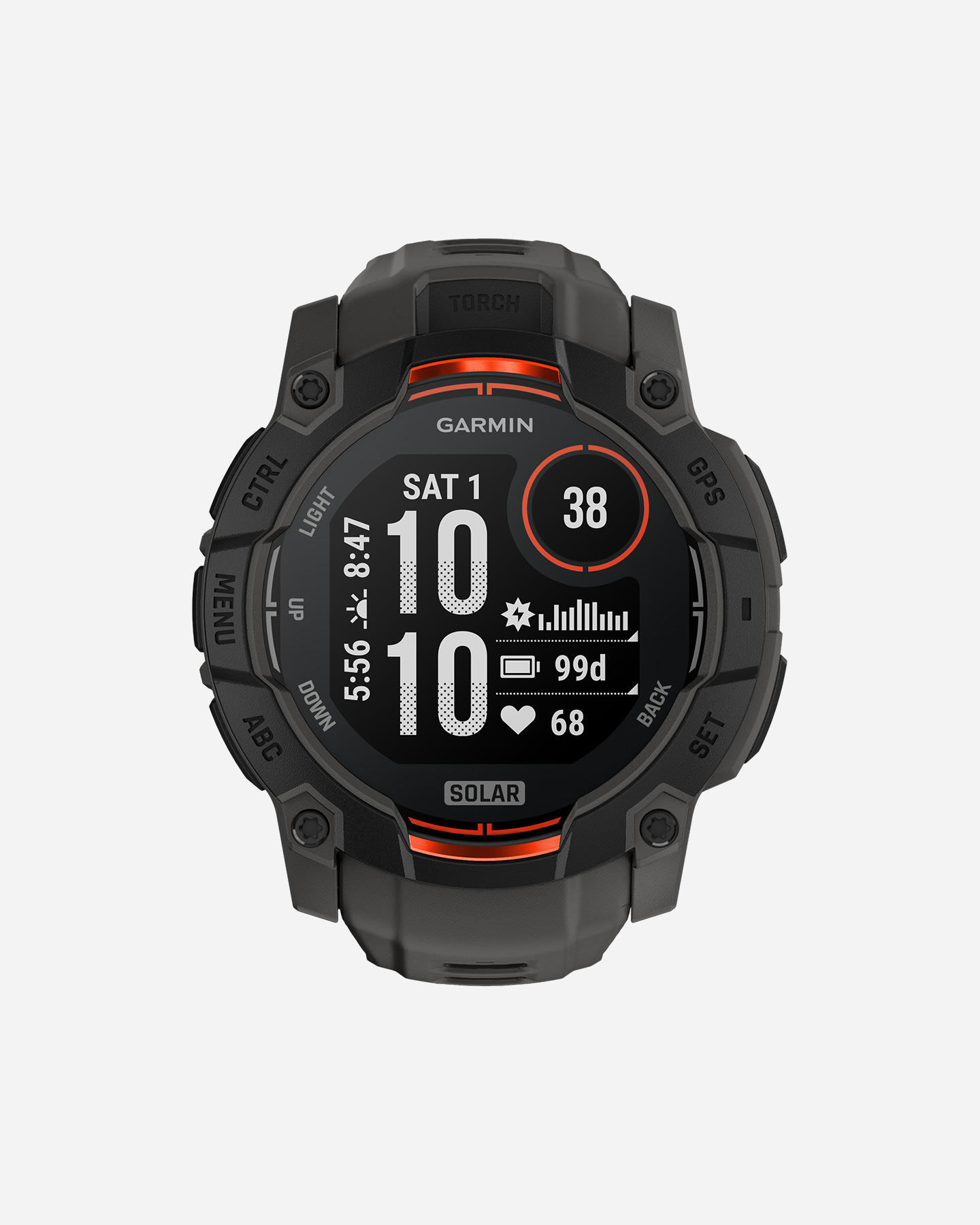 Orologio multifunzione GARMIN INSTINCT 3 50MM SOLAR - Nero - 0 | Cisalfa Sport