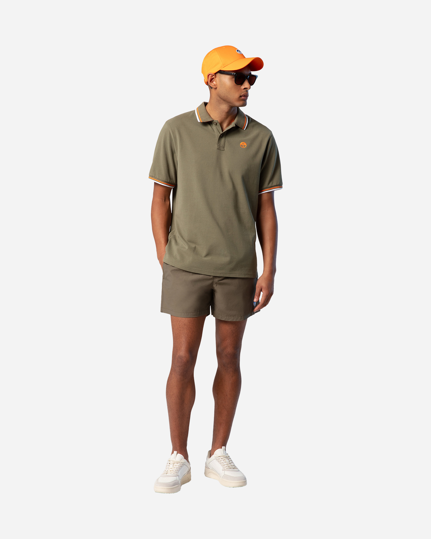 Polo NORTH SAILS PIQUET REGULAR STRIPE M - Verde - 3 | Cisalfa Sport