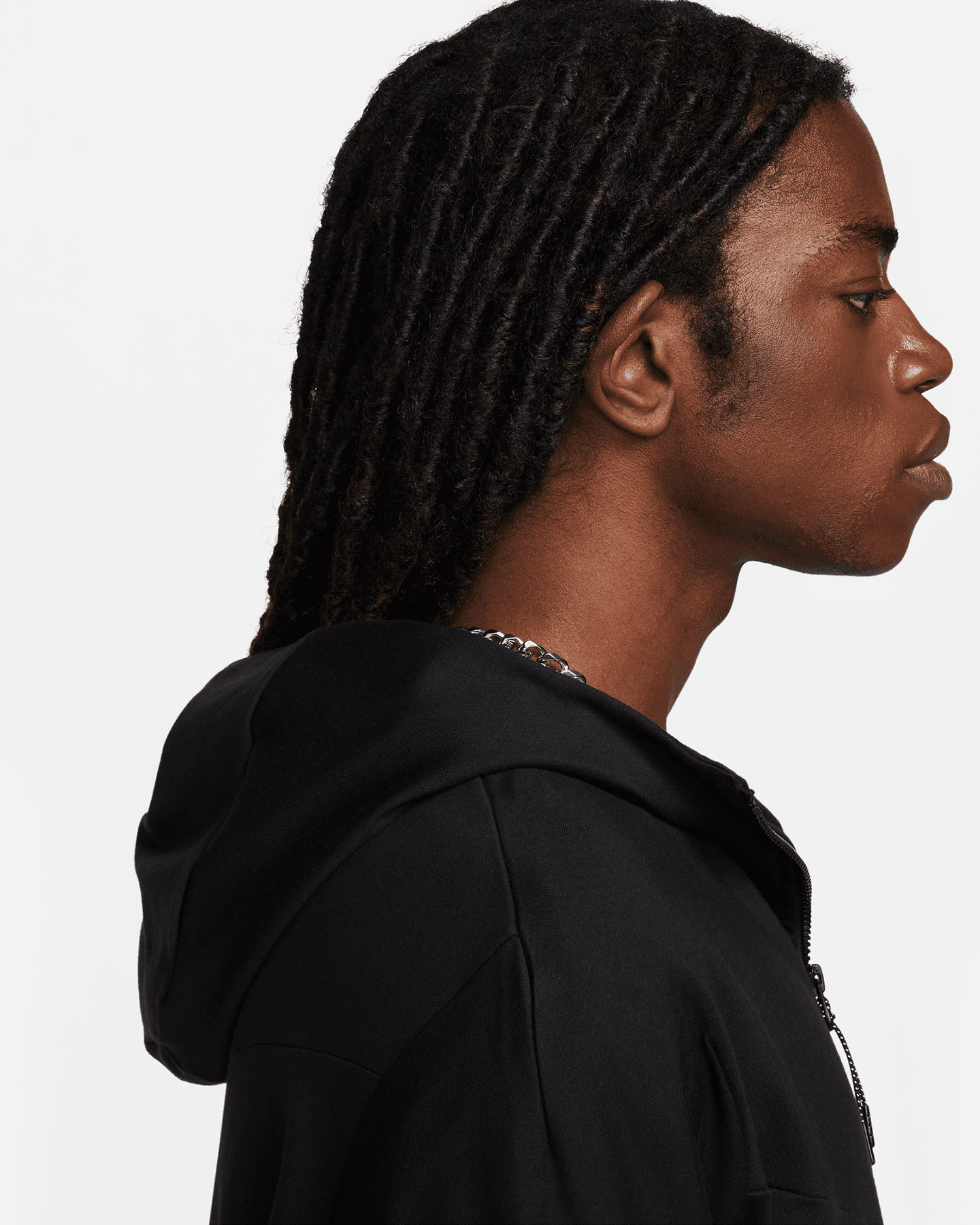 Felpa NIKE TECH FLEECE LIGHT M - Nero - 3 | Cisalfa Sport