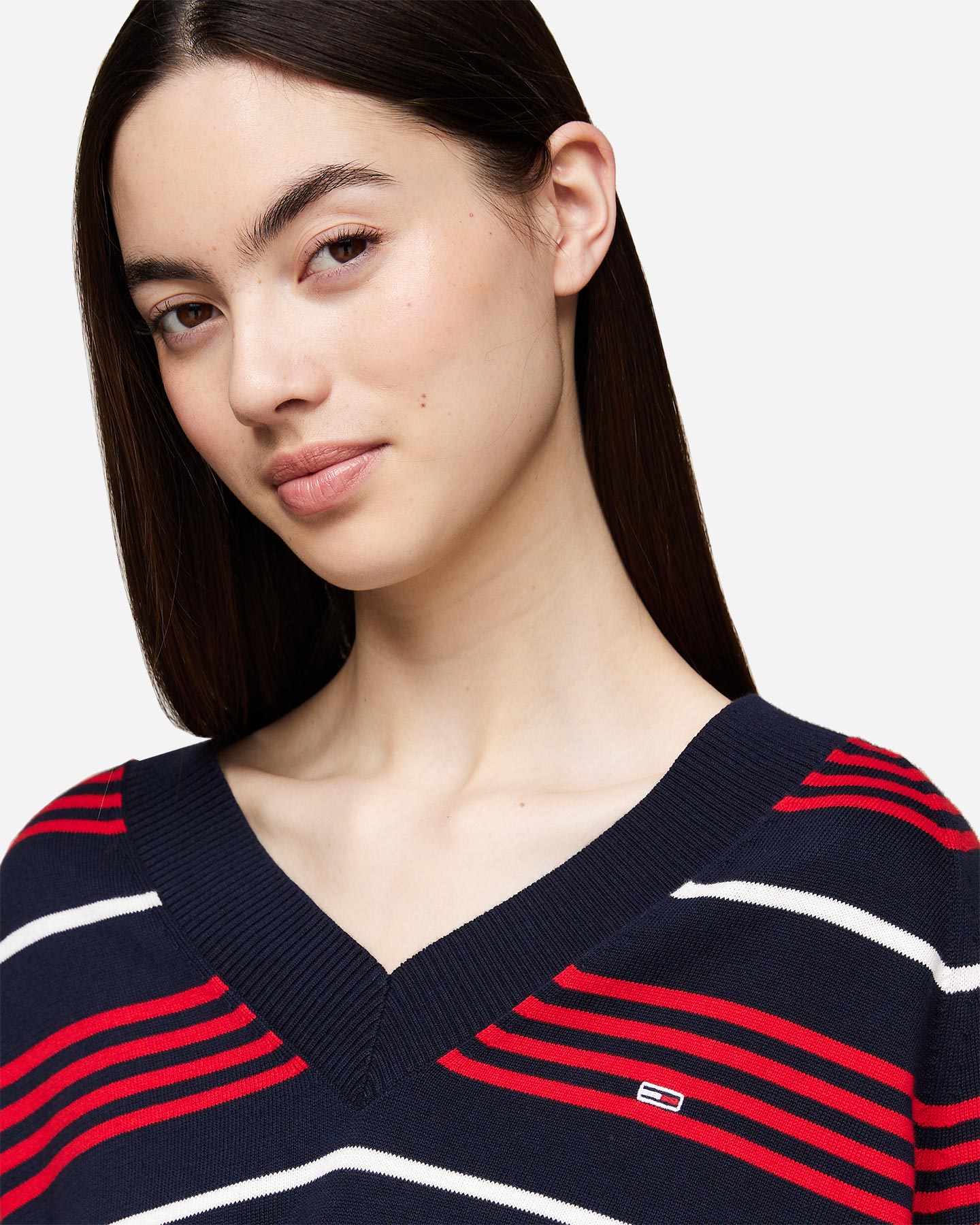 Maglione TOMMY HILFIGER V-STRIPE W - 4 | Cisalfa Sport