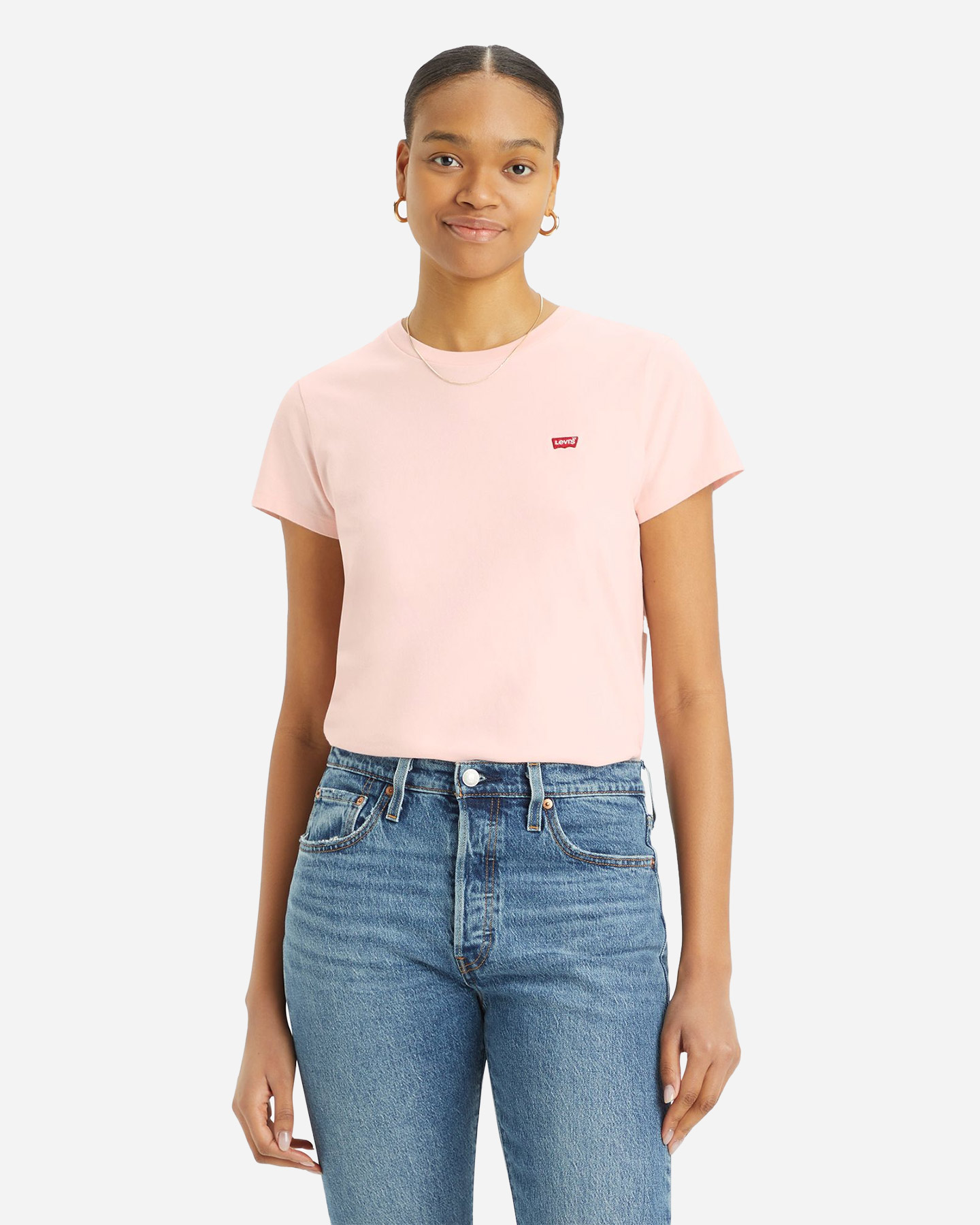 T-shirt LEVI'S SMALL LOGO CHESTHIT W - Rosa - 1 | Cisalfa Sport