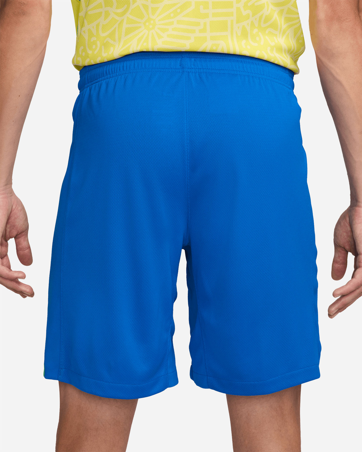 Pantaloncini calcio ufficiali NIKE DRI FIT BRASILE HOME 23-24 M - Blu - 2 | Cisalfa Sport