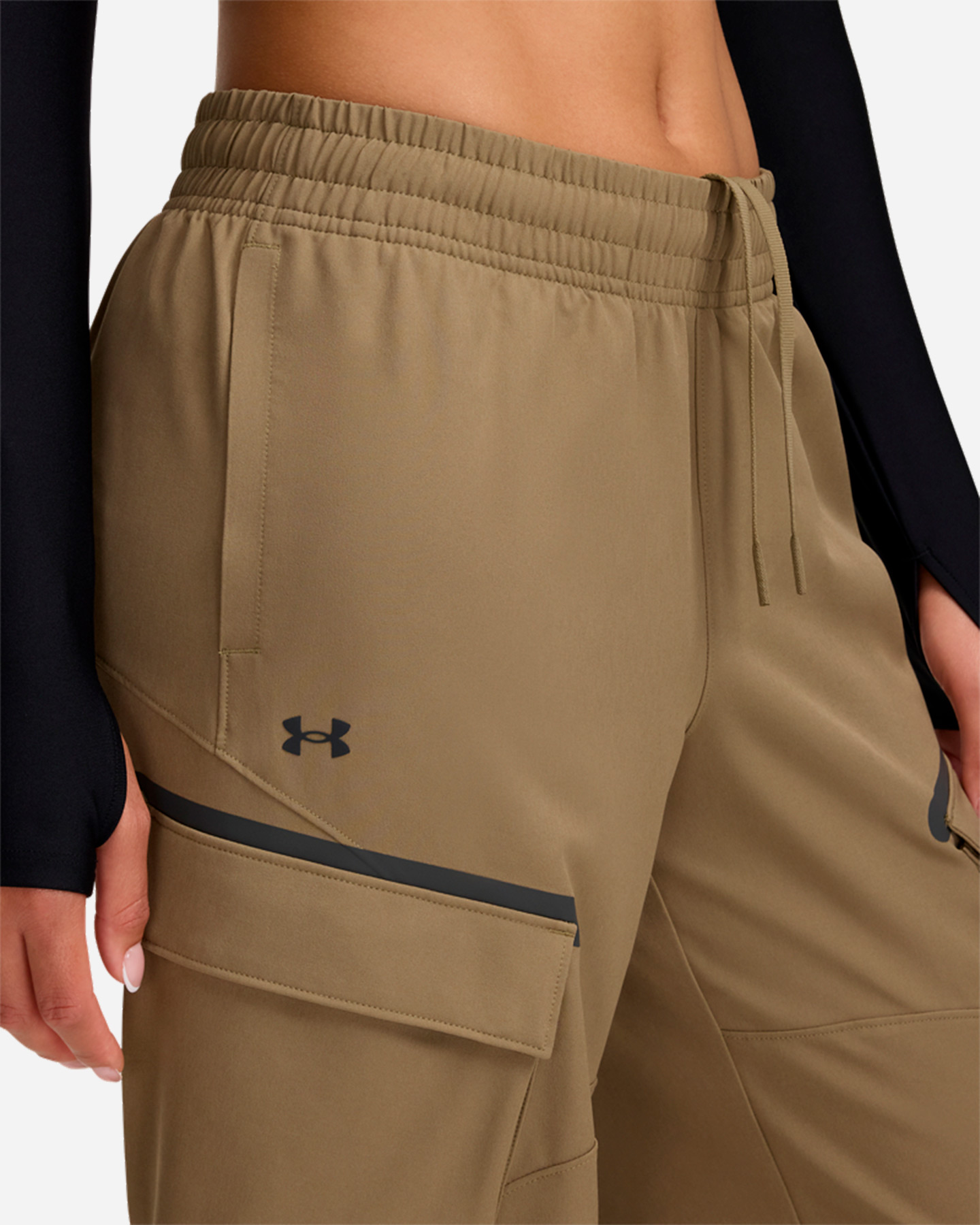 Pantalone UNDER ARMOUR CARGO UNSTOPPABLE W - Beige - 3 | Cisalfa Sport