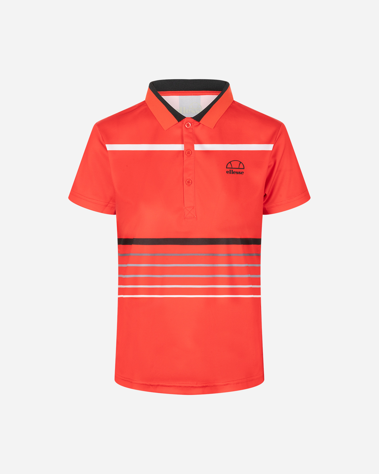 Polo tennis ELLESSE MULTIRIGA W - Rosso - 0 | Cisalfa Sport