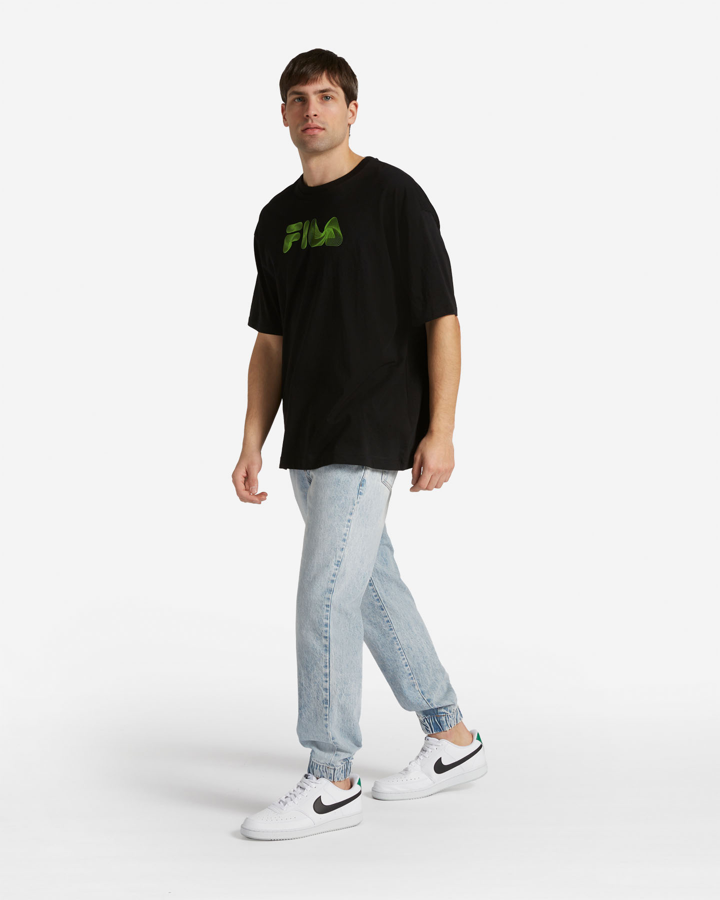 T-shirt FILA SABER M - Nero - 3 | Cisalfa Sport