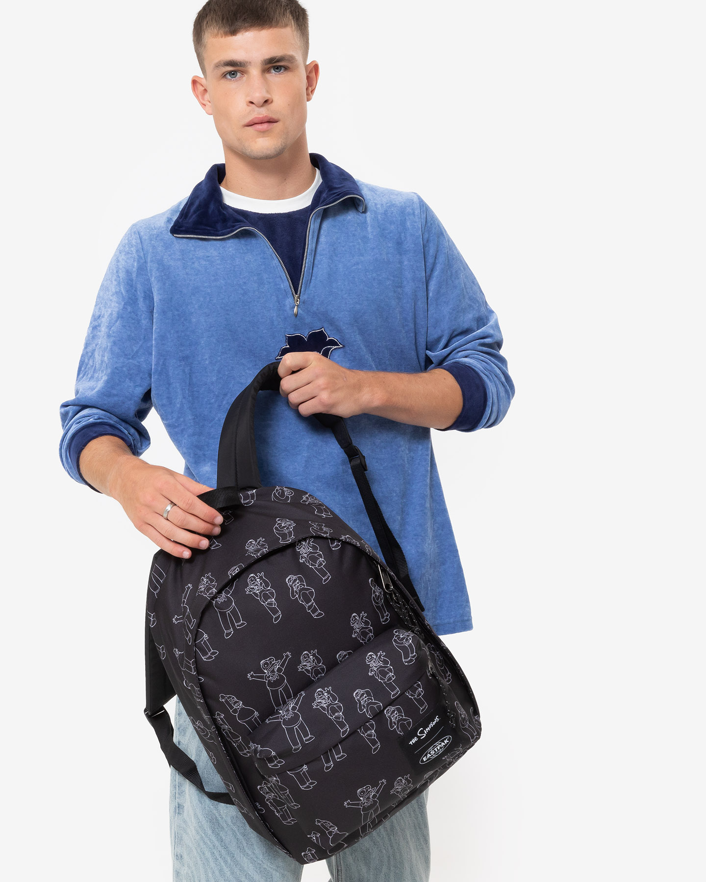 Zaino EASTPAK OUT OF OFFICE THE SIMPSONS - Nero - 2 | Cisalfa Sport