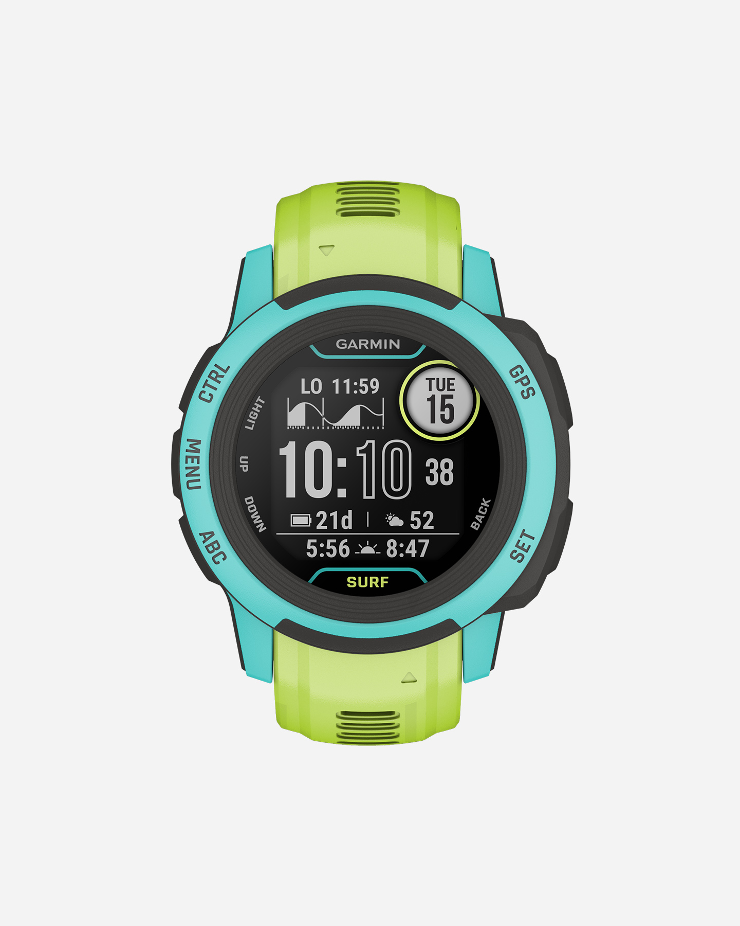 Orologio multifunzione GARMIN INSTINCT 2S SURF - Blu - 0 | Cisalfa Sport