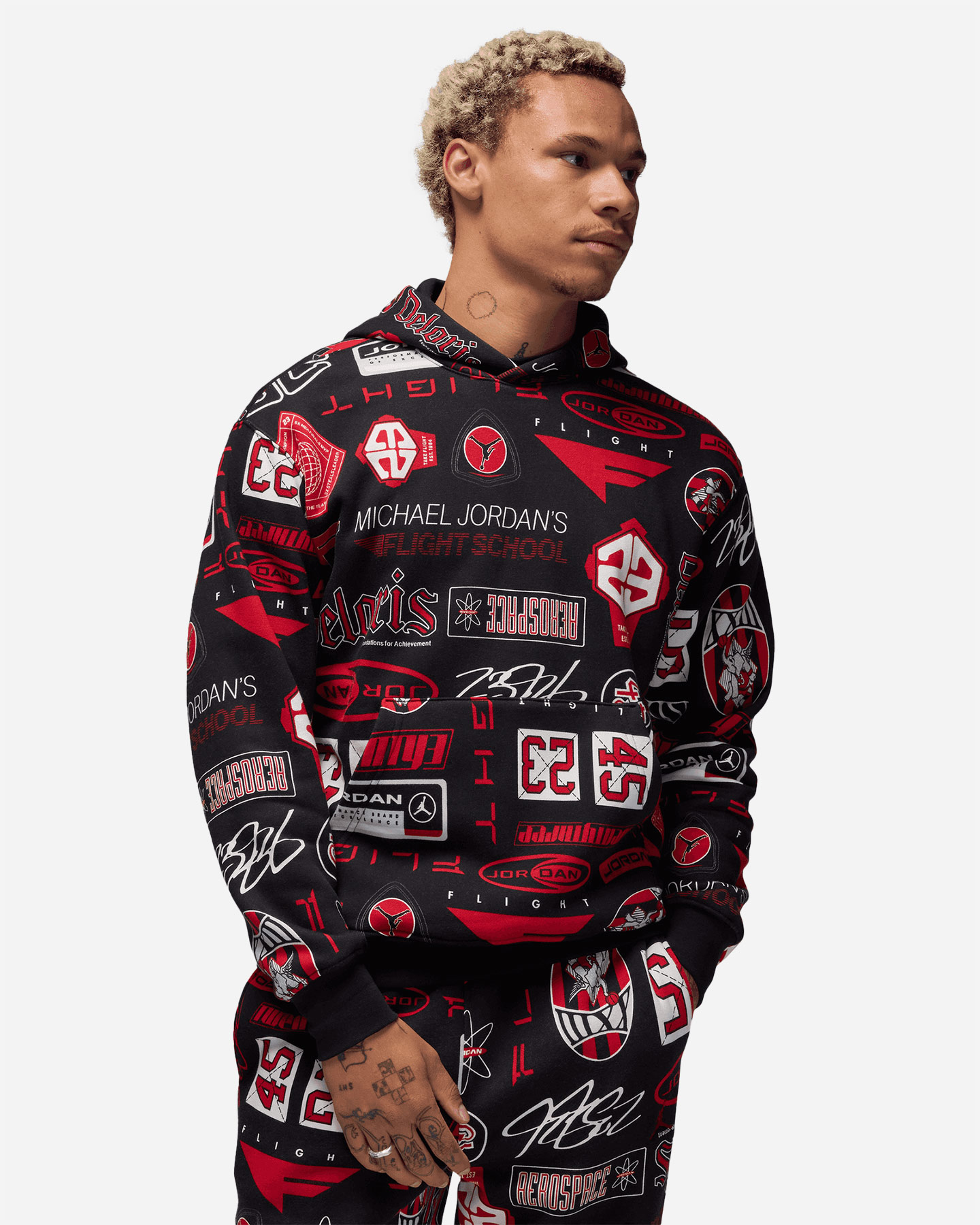 Felpa NIKE JORDAN JORDAN ESSENTIAL M - Nero - 0 | Cisalfa Sport